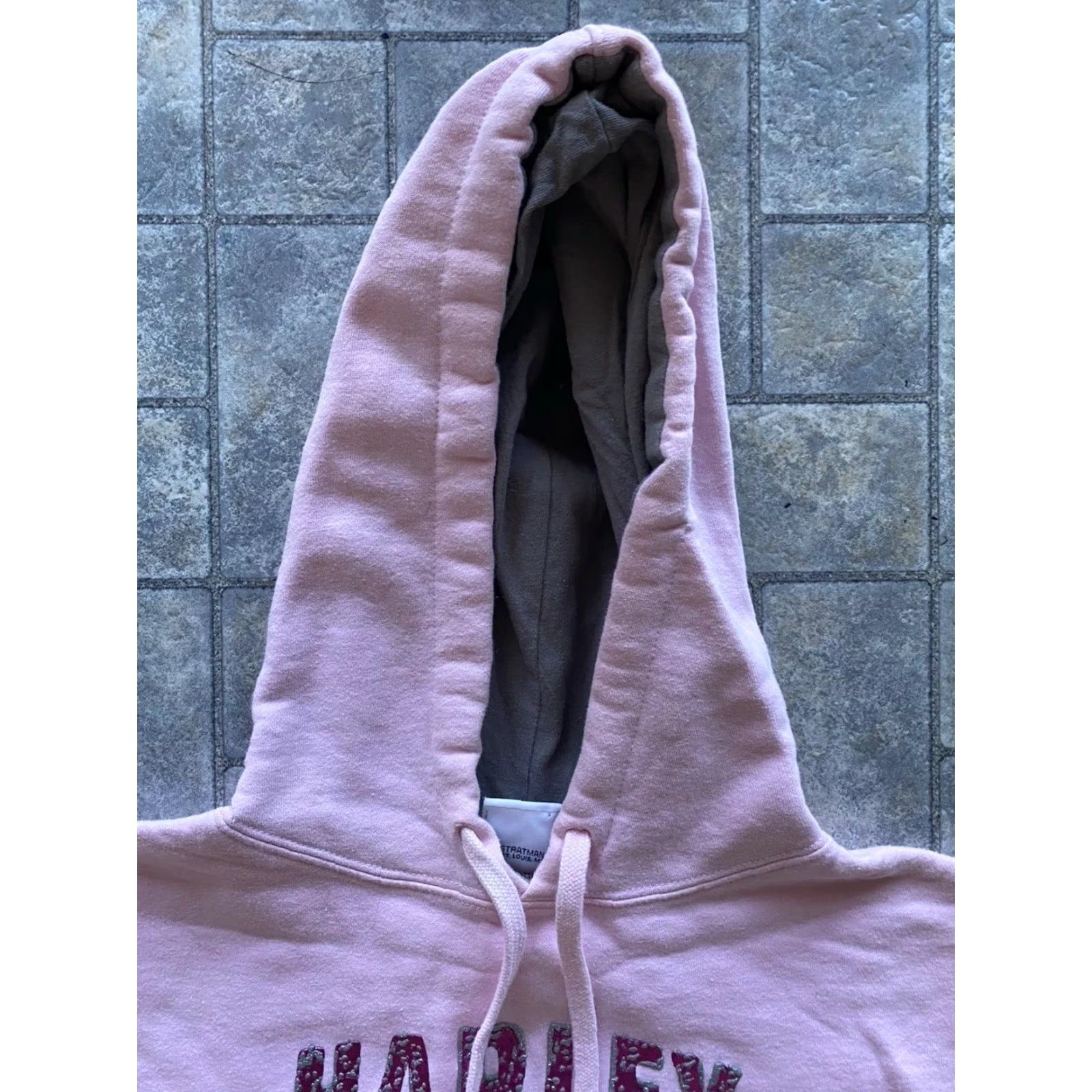 Harley Davidson Harley-Davidson Hoodie Pullover Women Pink Size S Adult Women's Small Pullover Hoodie California Victorville - 90s? (No, ignore 90s) Size S / US 4 / IT 40 - 5 Thumbnail