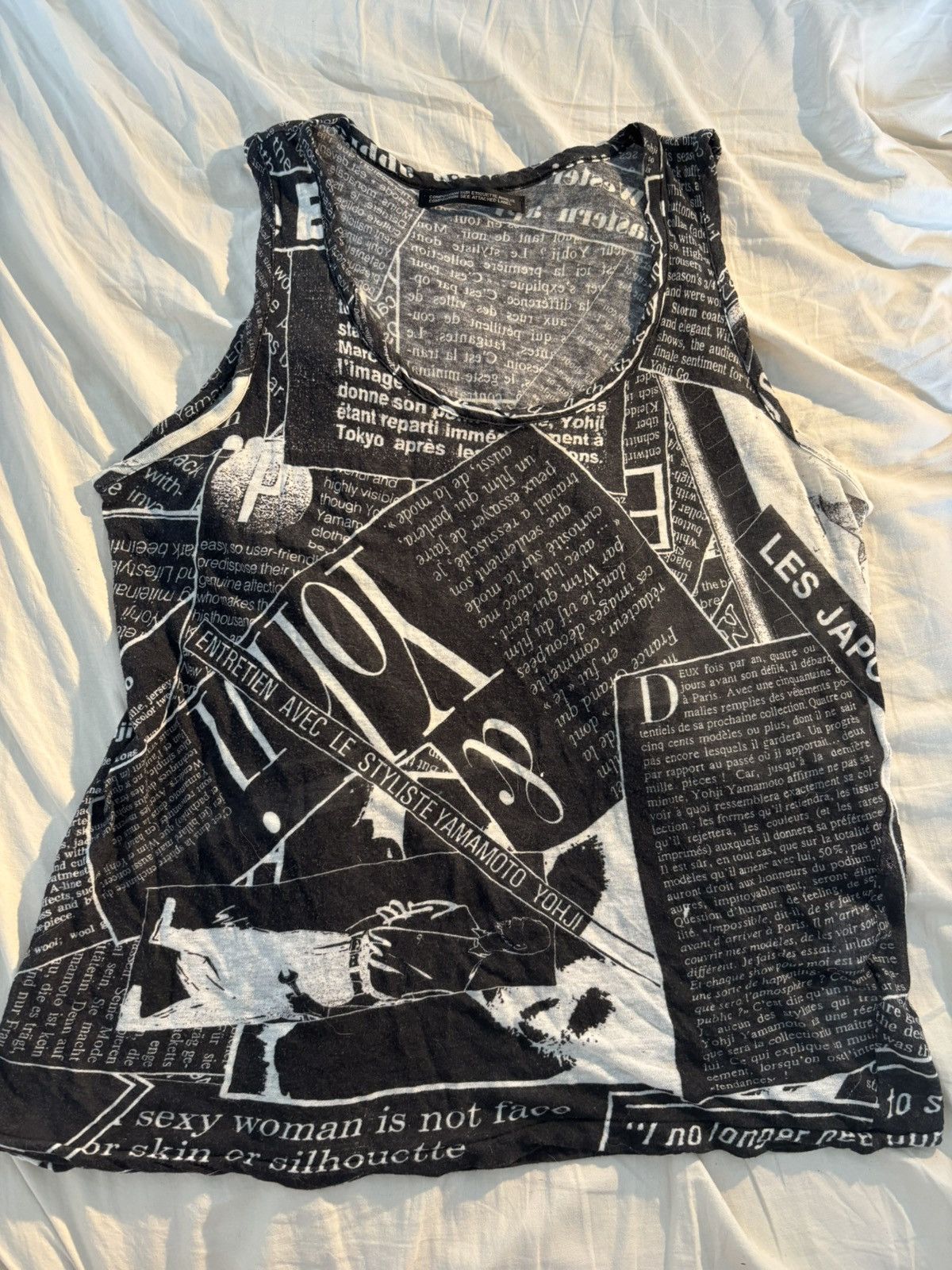 Y's Y’s by Yohji Yamamoto Vintage 2005 Top Size S / US 4 / IT 40 - 1 Thumbnail