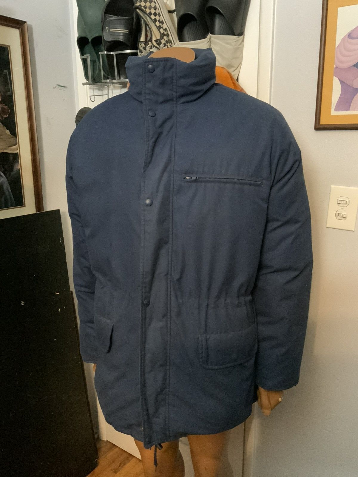 Eddie Bauer × Vintage VTG Eddie Bauer Goose Down Quilted Lined Puffer Zip Jacket Size US M / EU 48-50 / 2 - 11 Thumbnail