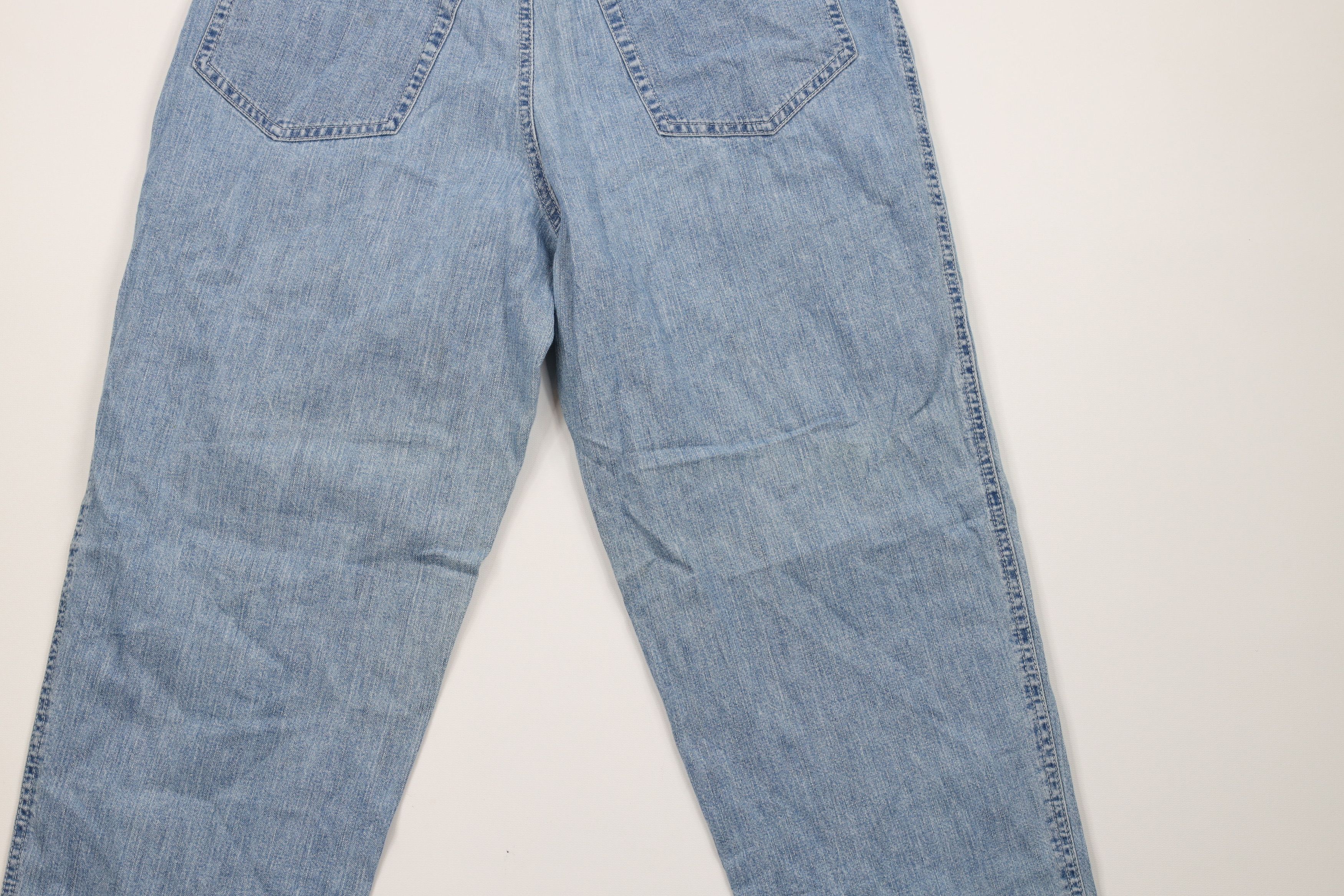 Vintage Vintage 90s Streetwear Tapered Leg Denim Jeans Pants Blue Size 30" / US 8 / IT 44 - 11 Thumbnail