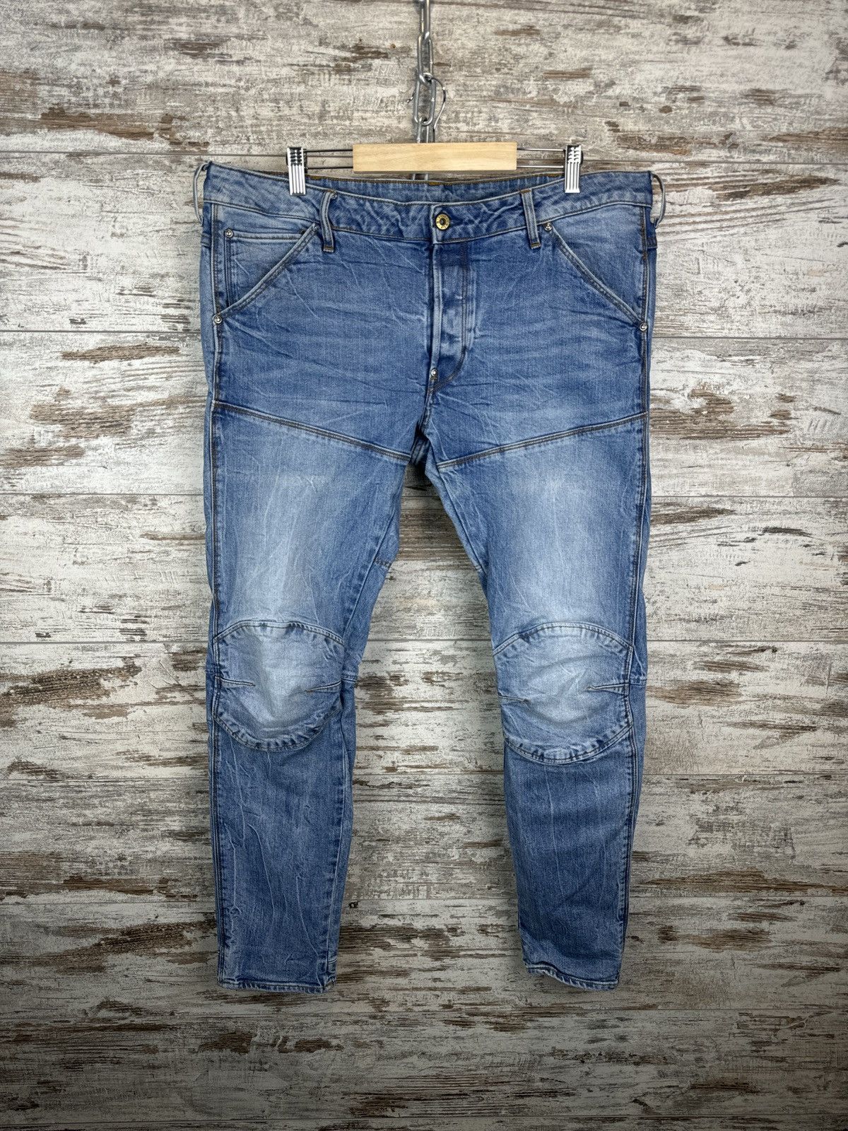 Mens G Star Raw 5620 3D SLIM cargo pants jeans denim