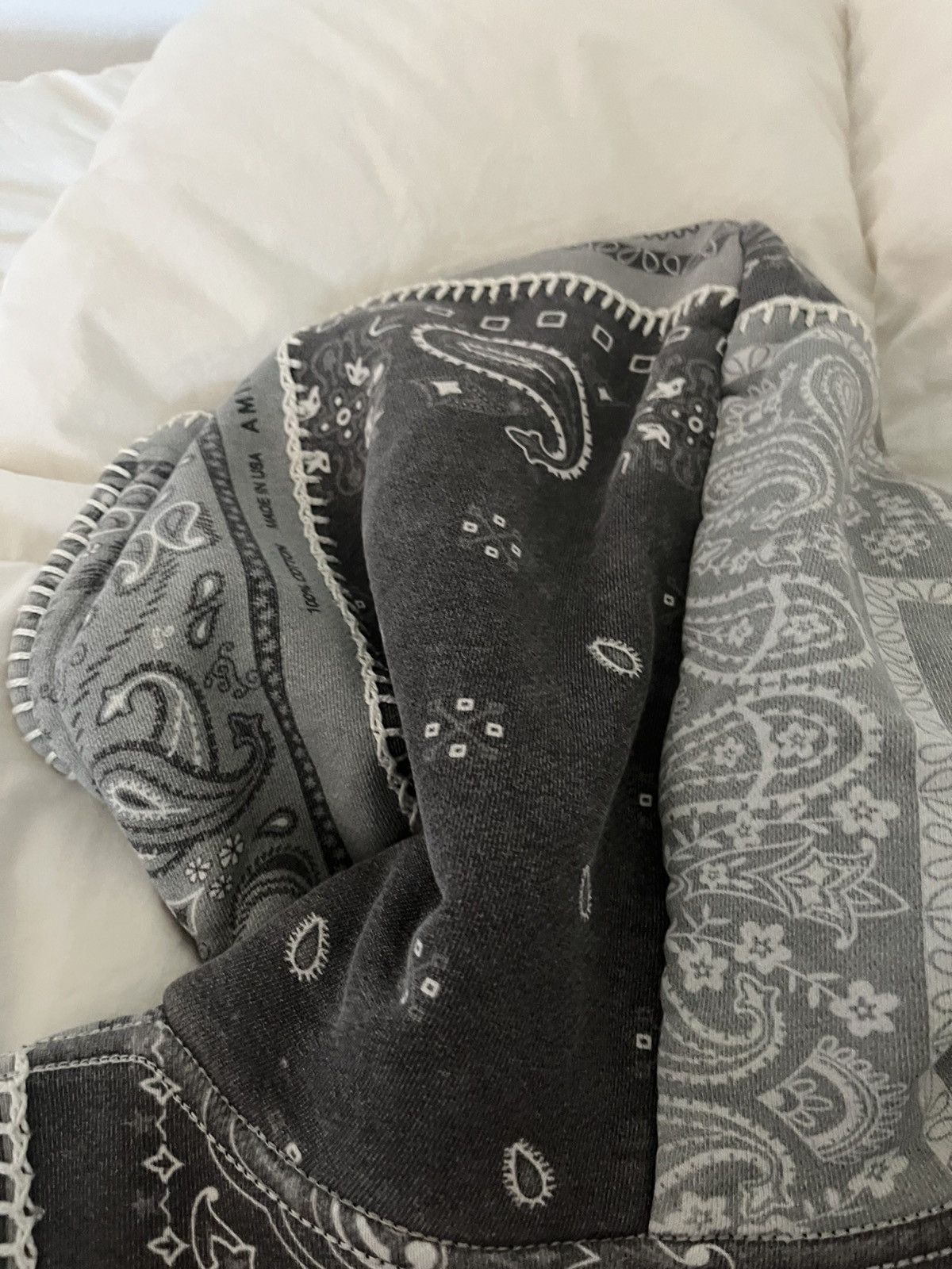 Amiri Amiri Paisley Bandana Hoodie Size US S / EU 44-46 / 1 - 5 Thumbnail