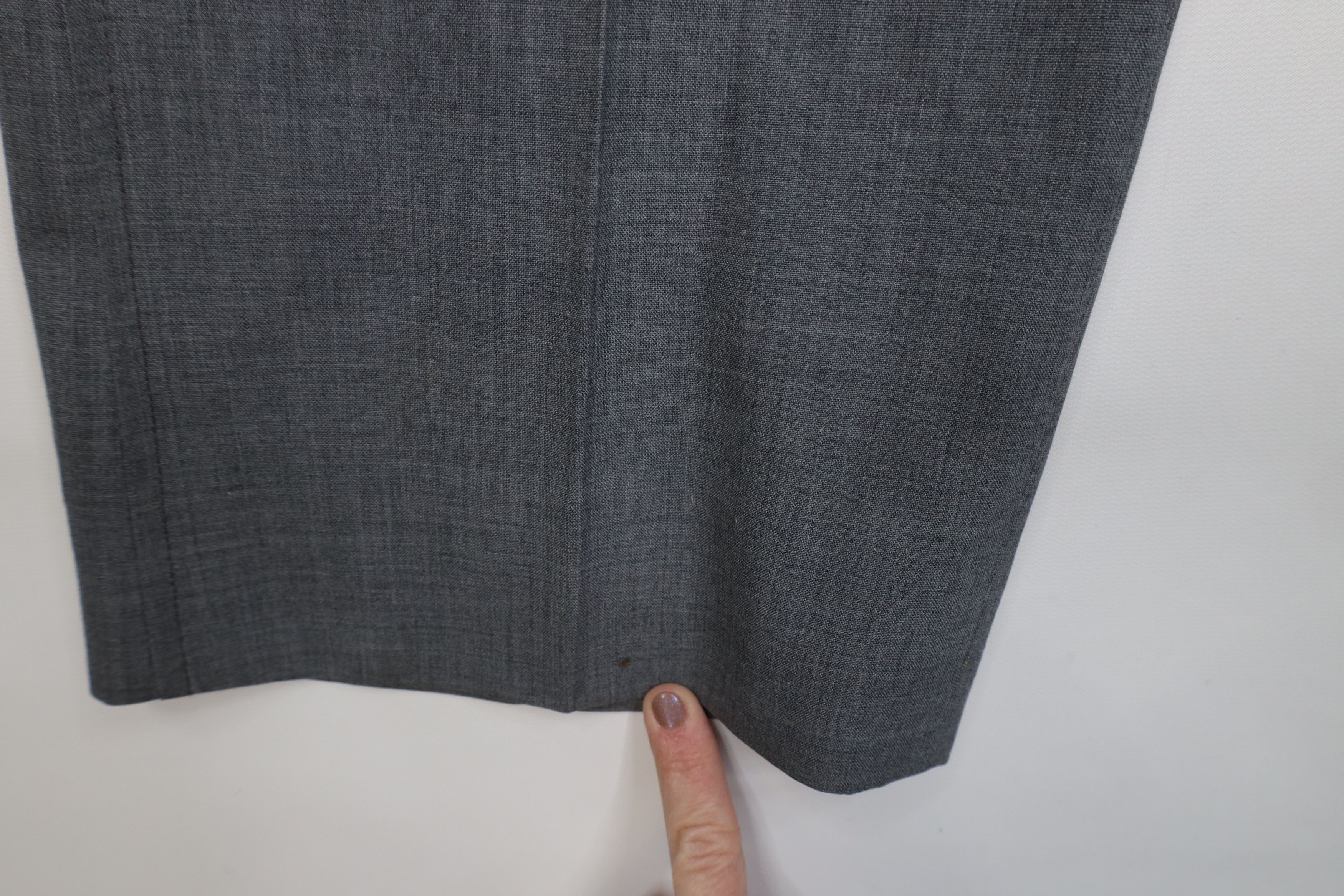 Vintage Vintage 70s Streetwear Chambray Wide Leg Chino Pants USA Size US 38 / EU 54 - 5 Thumbnail