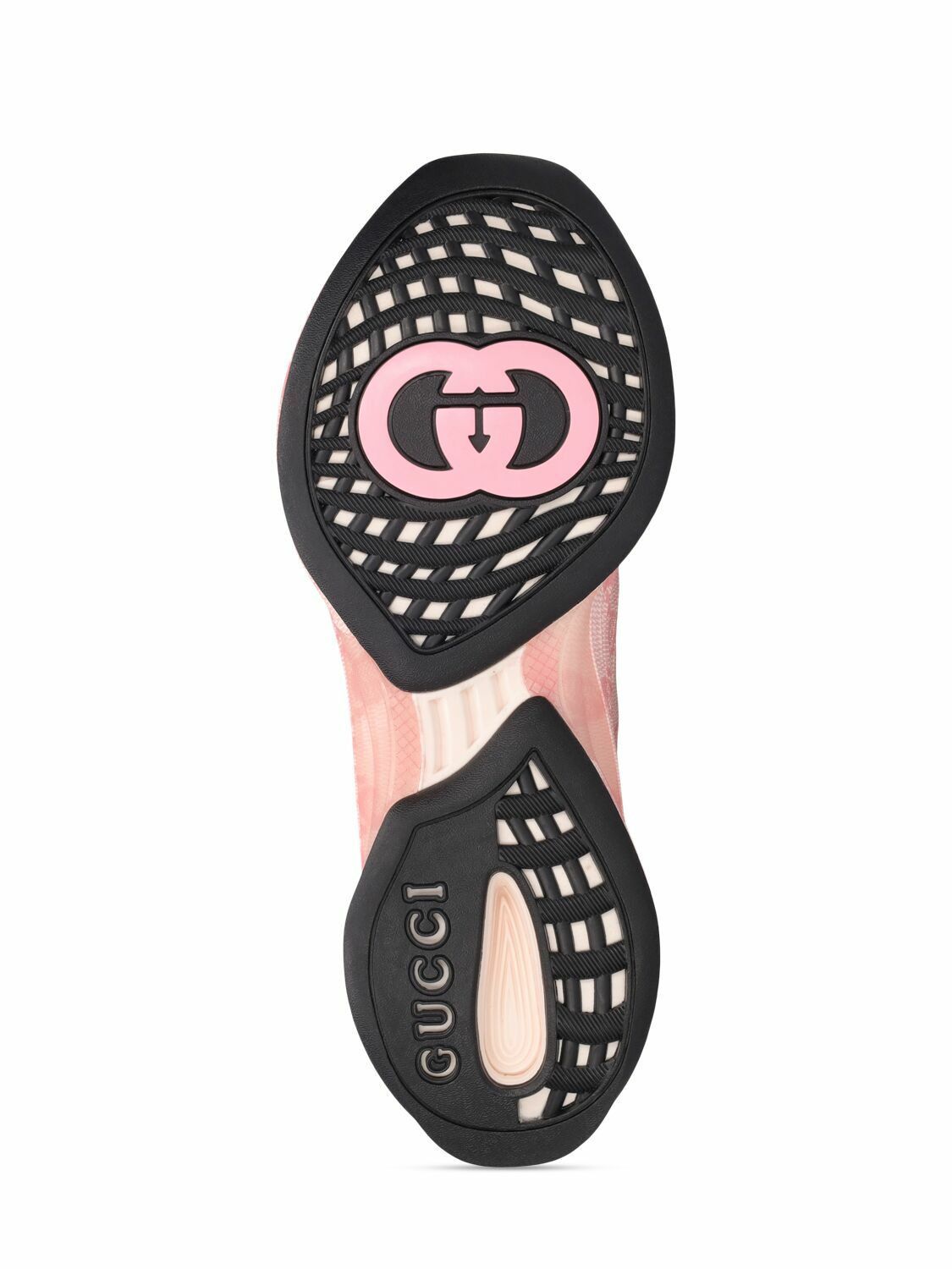 Gucci oc11z1025 Run Leather Sneakers in Pink Size US 5 / IT 35 - 5 Thumbnail