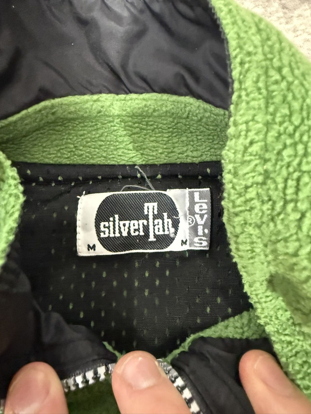 Levi's Vintage Y2K Levi's Silvertab 1/4 Zip Fleece Sweatshirt Size US M / EU 48-50 / 2 - 6 Thumbnail