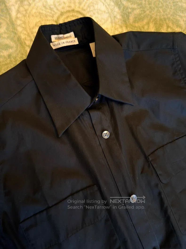 Hermes Hermes Black Shirt Size XS / US 0-2 / IT 36-38 - 1 Thumbnail
