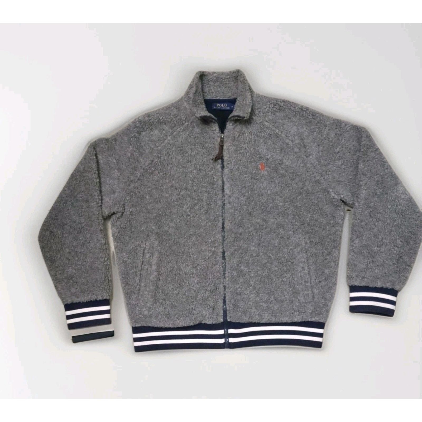 Polo Ralph Lauren Polo Ralph Lauren Sherpa Fleece Full Zip Talon Deep Pile M Size US M / EU 48-50 / 2 - 2 Thumbnail