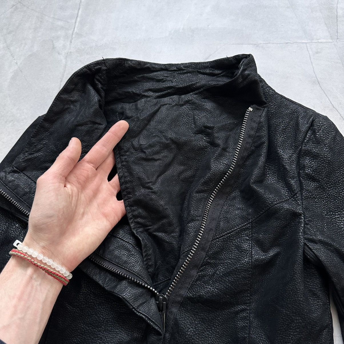Hysteric Glamour × Undercover Gothic Biker Jacket Side Zip Mad Punk Demeulemeester Vibe Size XS / US 0-2 / IT 36-38 - 6 Thumbnail