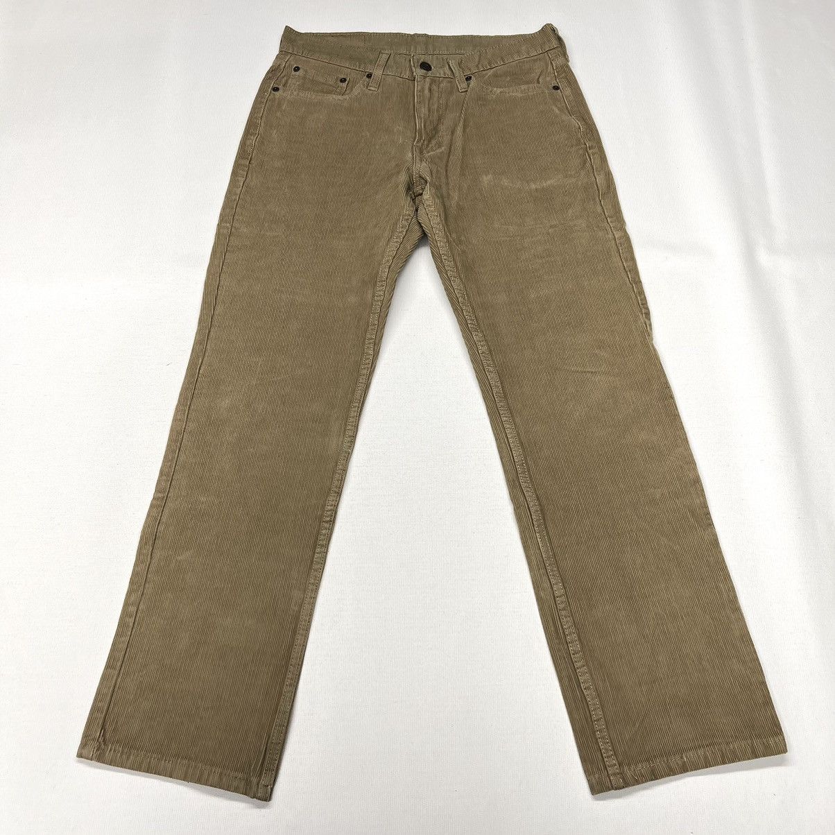 Levi's Levis 514 Corduroy Pants Beige Khaki Straight Fit Casual Size US 30 / EU 46 - 1 Thumbnail