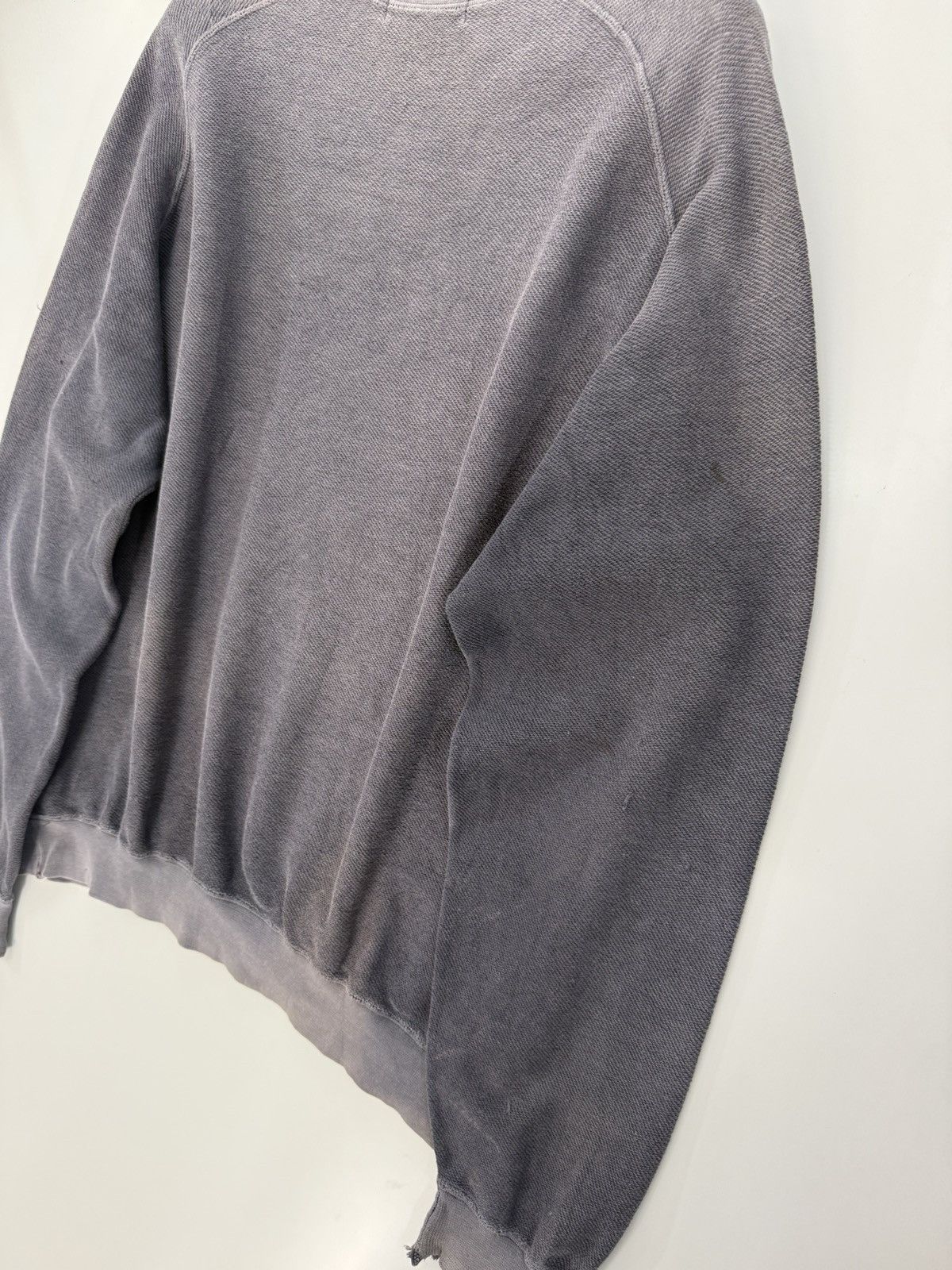 Andre Courreges 🔥 80s Courréges Homme Paris Faded Valour Distressed Sweat Size US M / EU 48-50 / 2 - 12 Thumbnail
