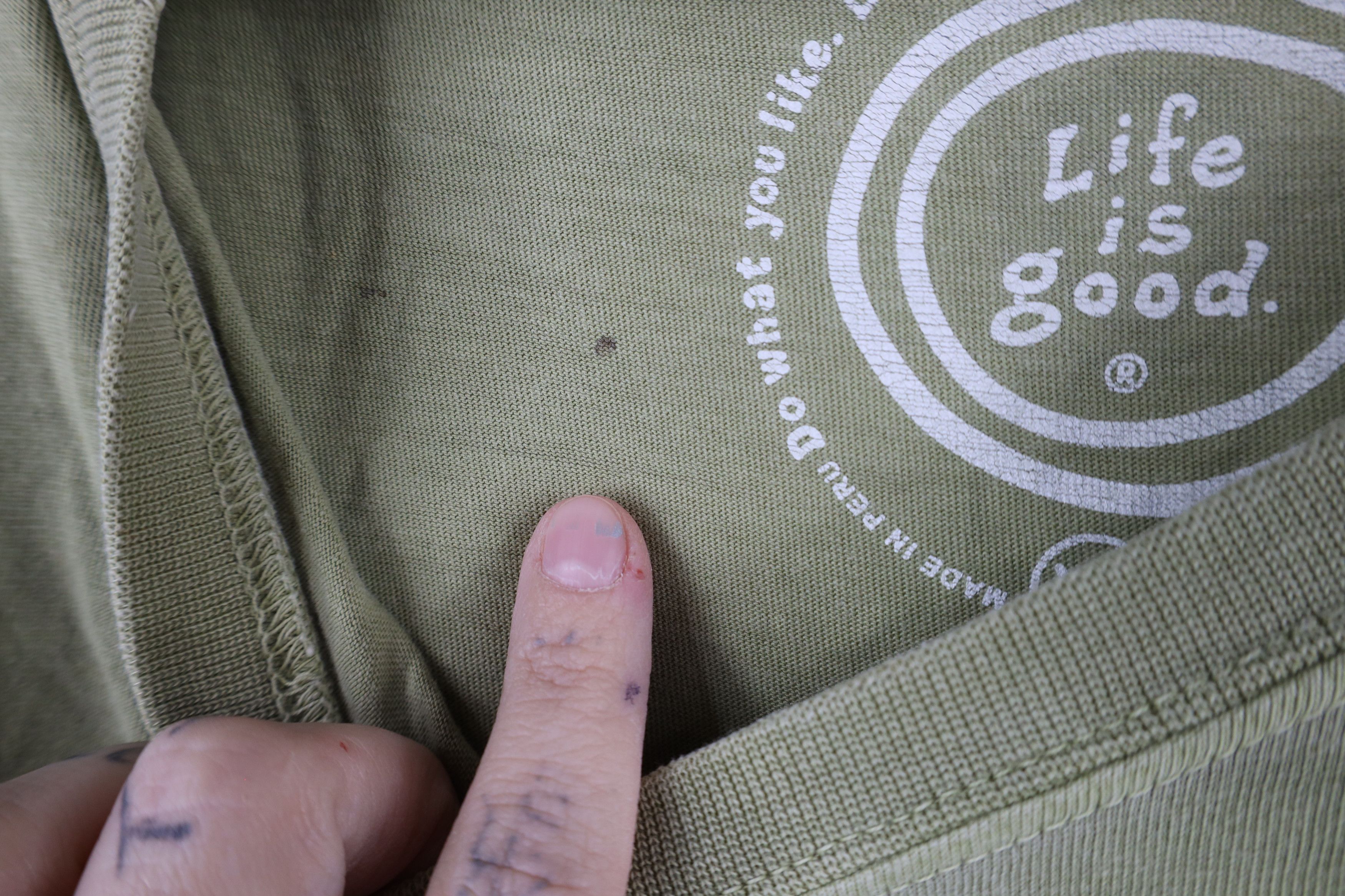 Life is Good × Vintage Vintage Life Is Good Spell Out Van Go Dog Surfing T-Shirt Size US XL / EU 56 / 4 - 9 Thumbnail