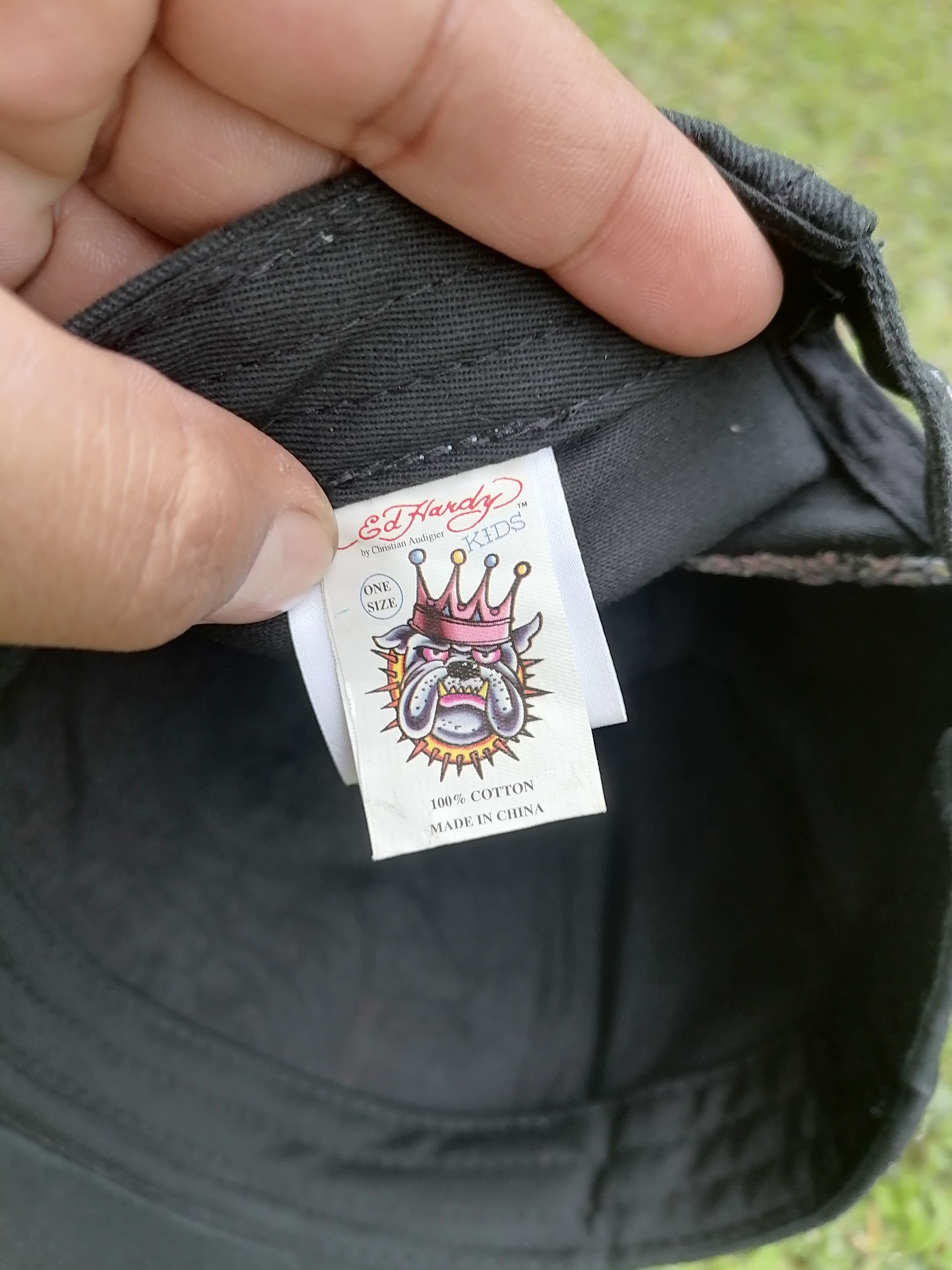 Christian Audigier × Ed Hardy Ed Hardy By Christian Audigier Bull Dog Logo Buckle Caps Size ONE SIZE - 6 Thumbnail
