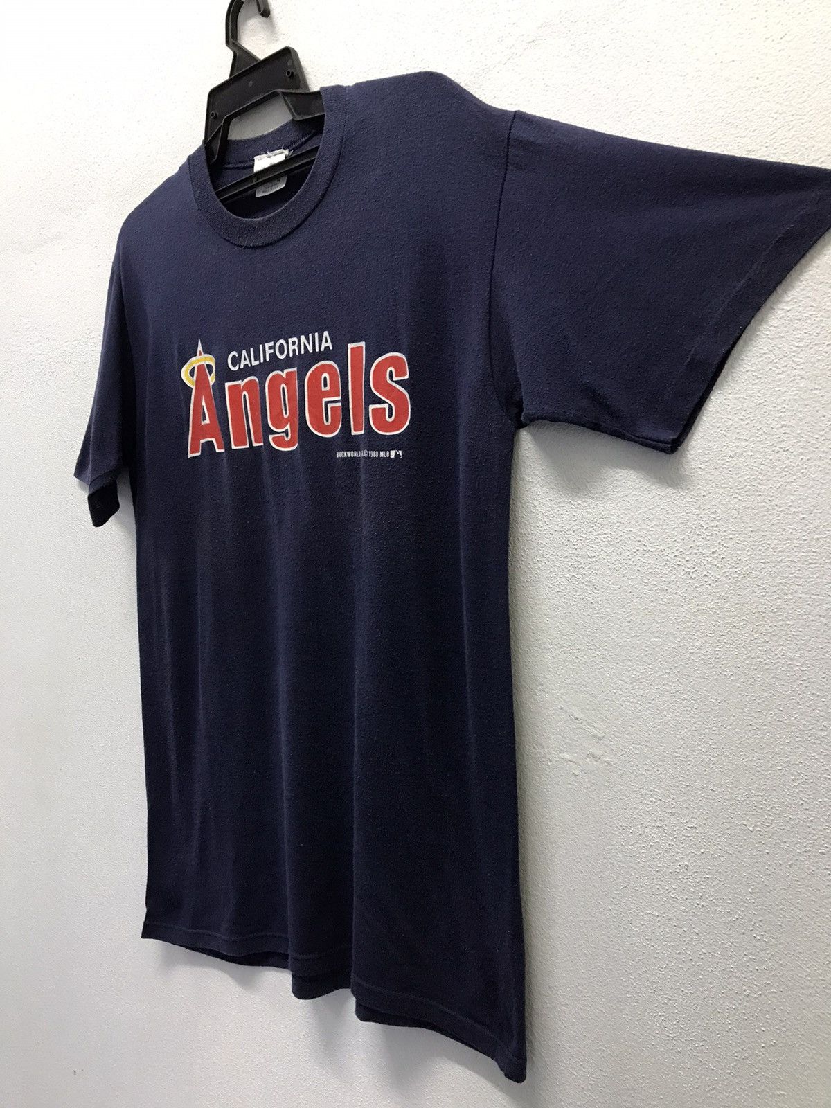 Velva Sheen × Vintage Vintage Velva Sheen California Angels Made In Usa Shirt Size US L / EU 52-54 / 3 - 4 Thumbnail