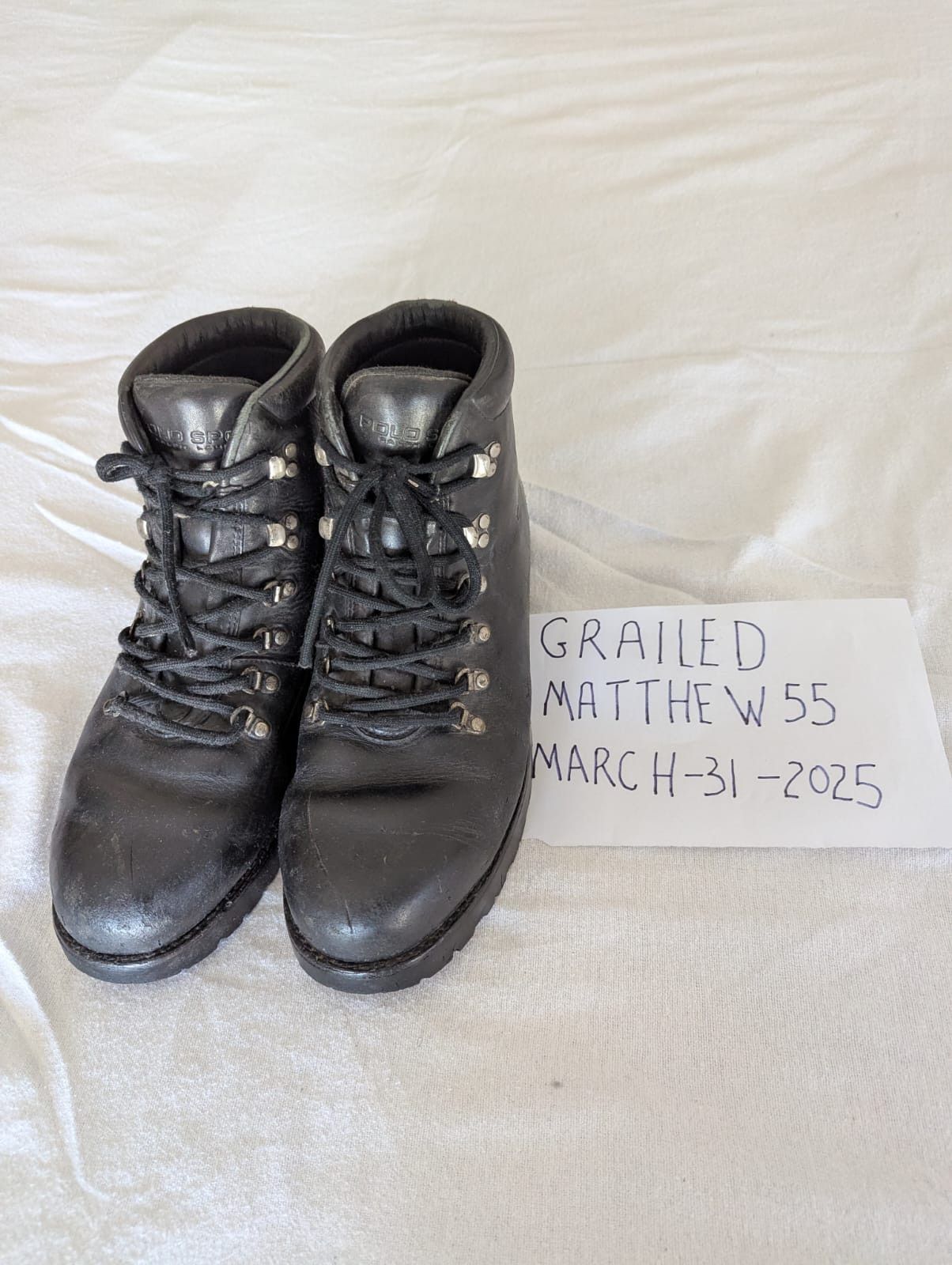 Ralph Lauren mountain black boots Size US 12 / EU 45 - 1 Thumbnail