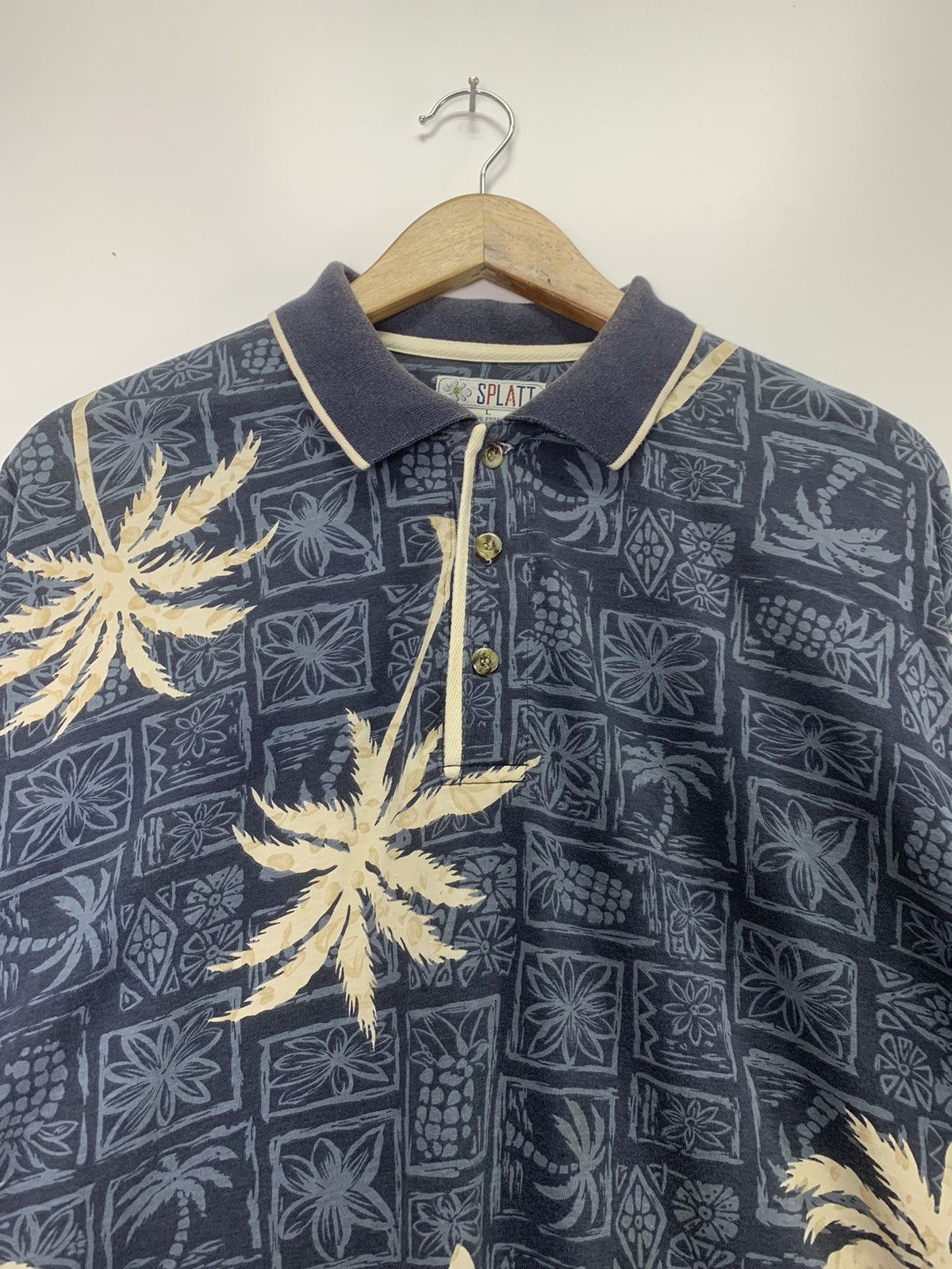 Vintage Splatt Hawaiian style Size US L / EU 52-54 / 3 - 3 Thumbnail