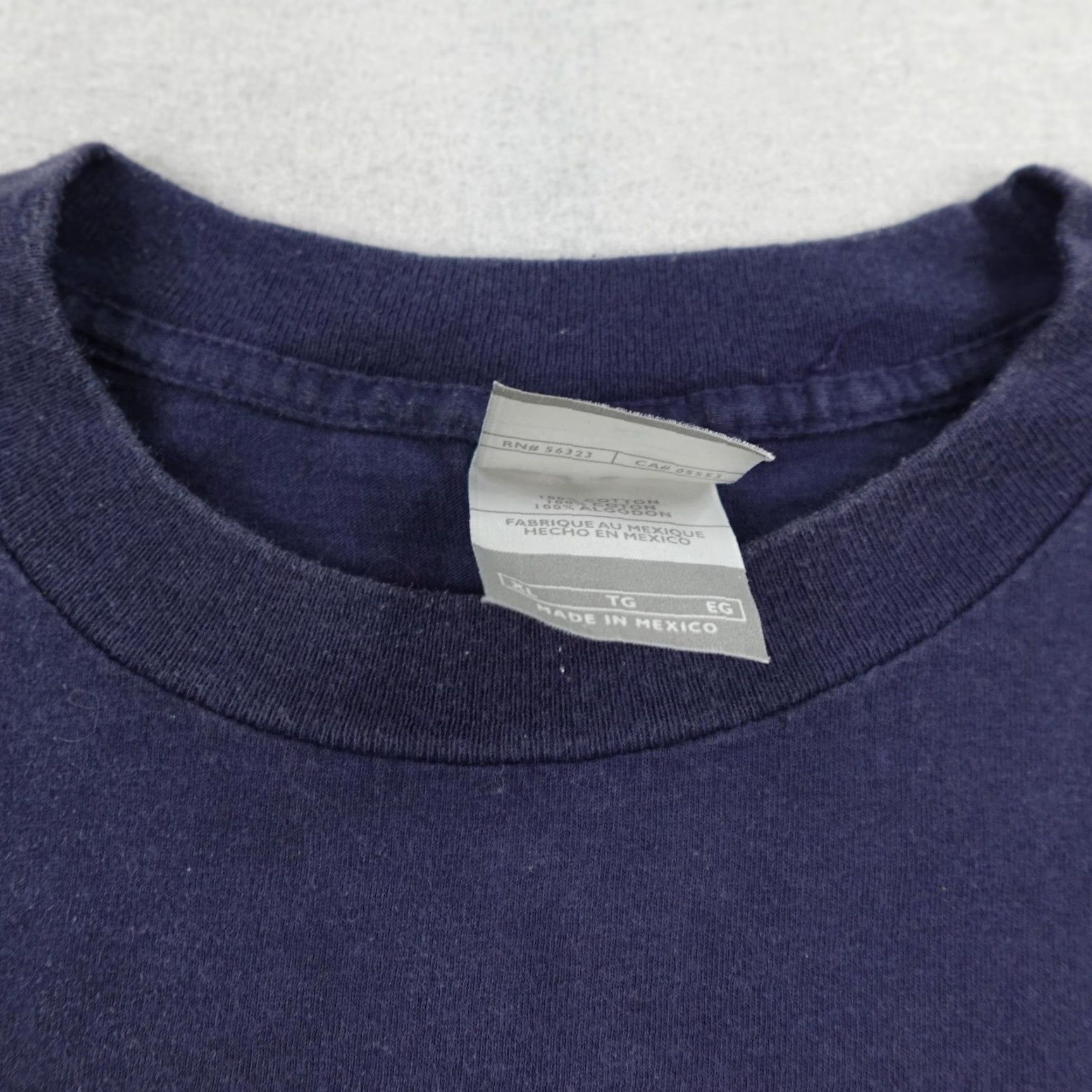 Nike VINTAGE Nike Shirt Graphic Tee Mens XL Blue Swoosh Short Sleeve Y2K Size US XL / EU 56 / 4 - 3 Thumbnail