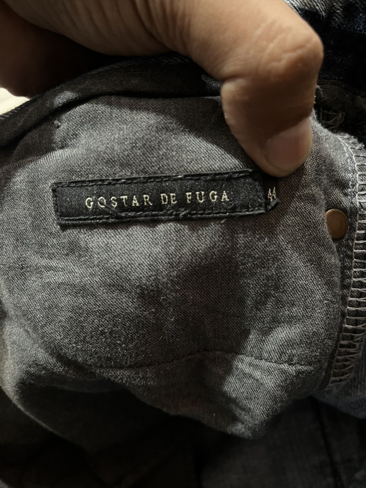 GOSTAR DE FUGA × Japanese Brand FUGA Japan CIStylish Fades Skinny Fit Denim Size US 32 / EU 48 - 16 Thumbnail