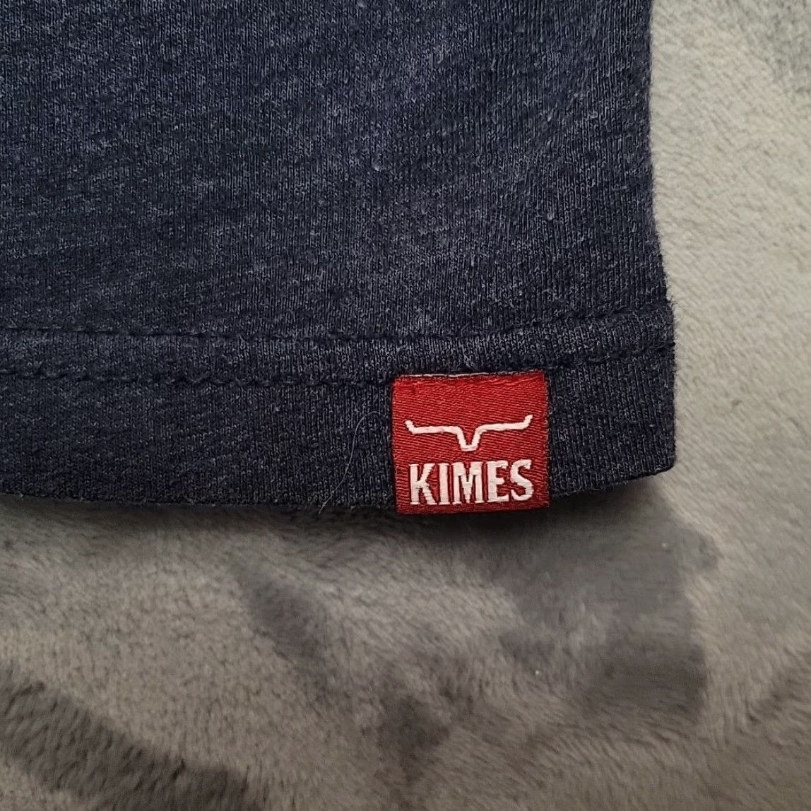 Vintage VINTAGE Kimes Ranch Shirt Mens 2XL Charcoal American Trucker Western Cowboy Work TEE Size US XXL / EU 58 / 5 - 2 Thumbnail