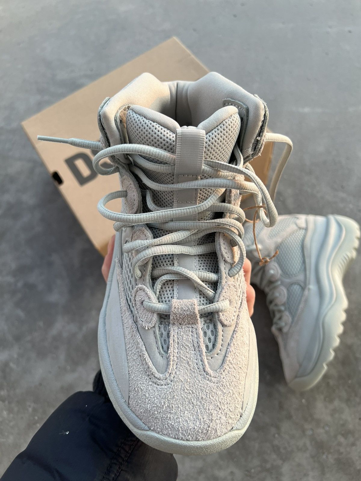 Yeezy *YEEZY DESERT BOOT SALT 4.5US* Rare colorway Size US 6.5 / IT 36.5 - 4 Thumbnail