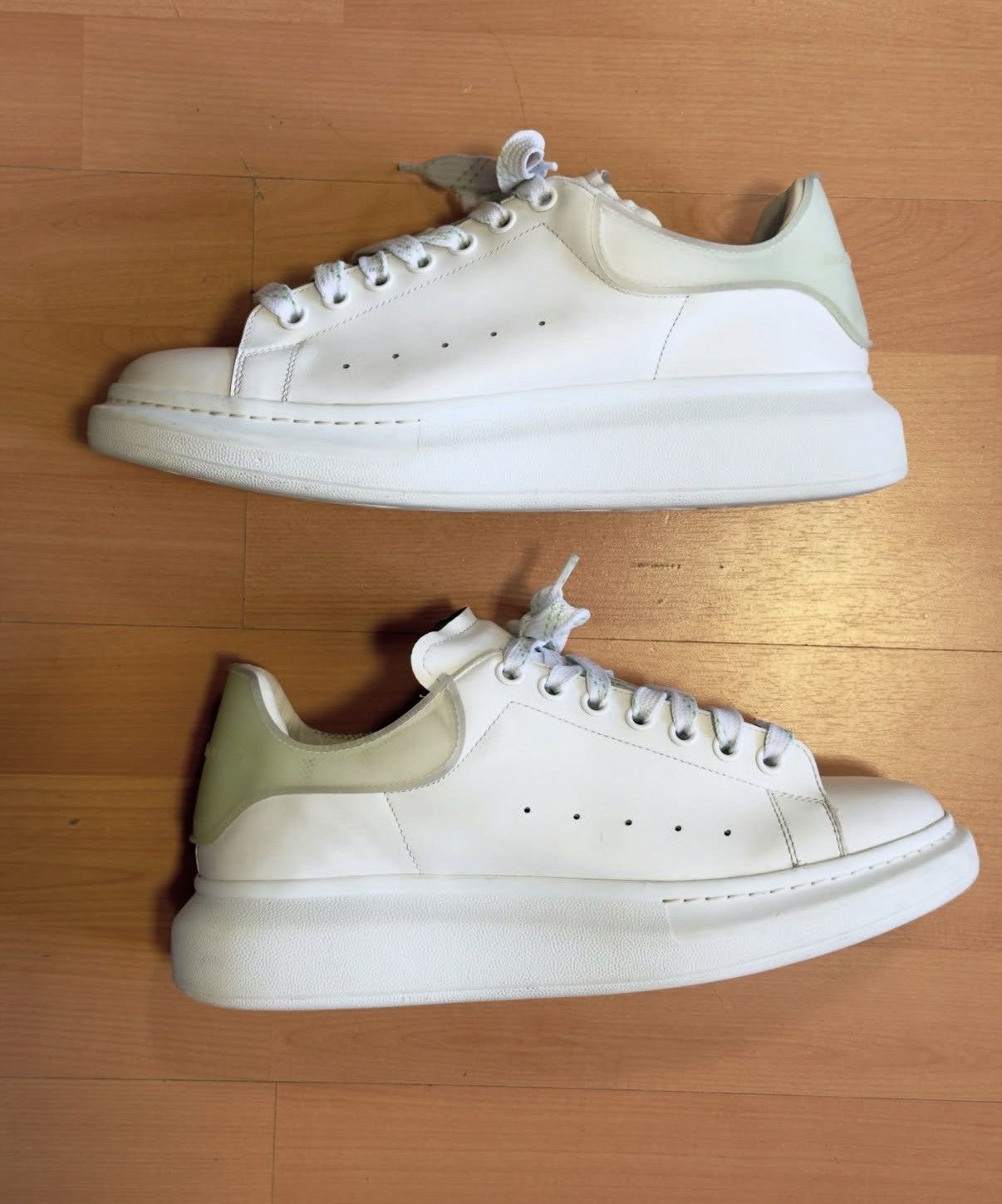 Alexander McQueen Alexander McQueen Oversized sneakers ( transparent mint) Size US 10.5 / EU 43-44 - 1 Thumbnail