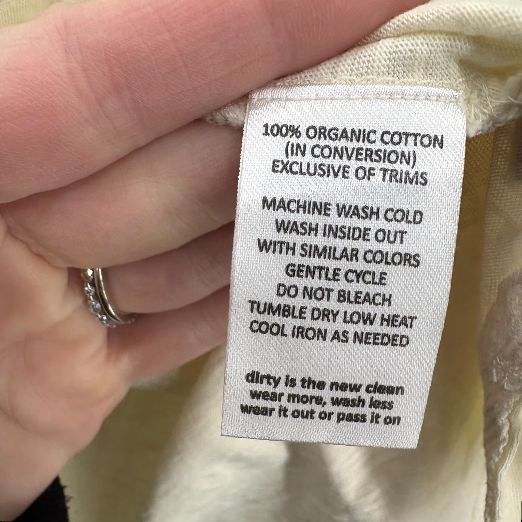 Toad&Co Toad&Co Shirt Womens XL Beige Organic Cotton Tee Long Sleeve Crew Hiking Primo Size XL / US 12-14 / IT 48-50 - 5 Thumbnail