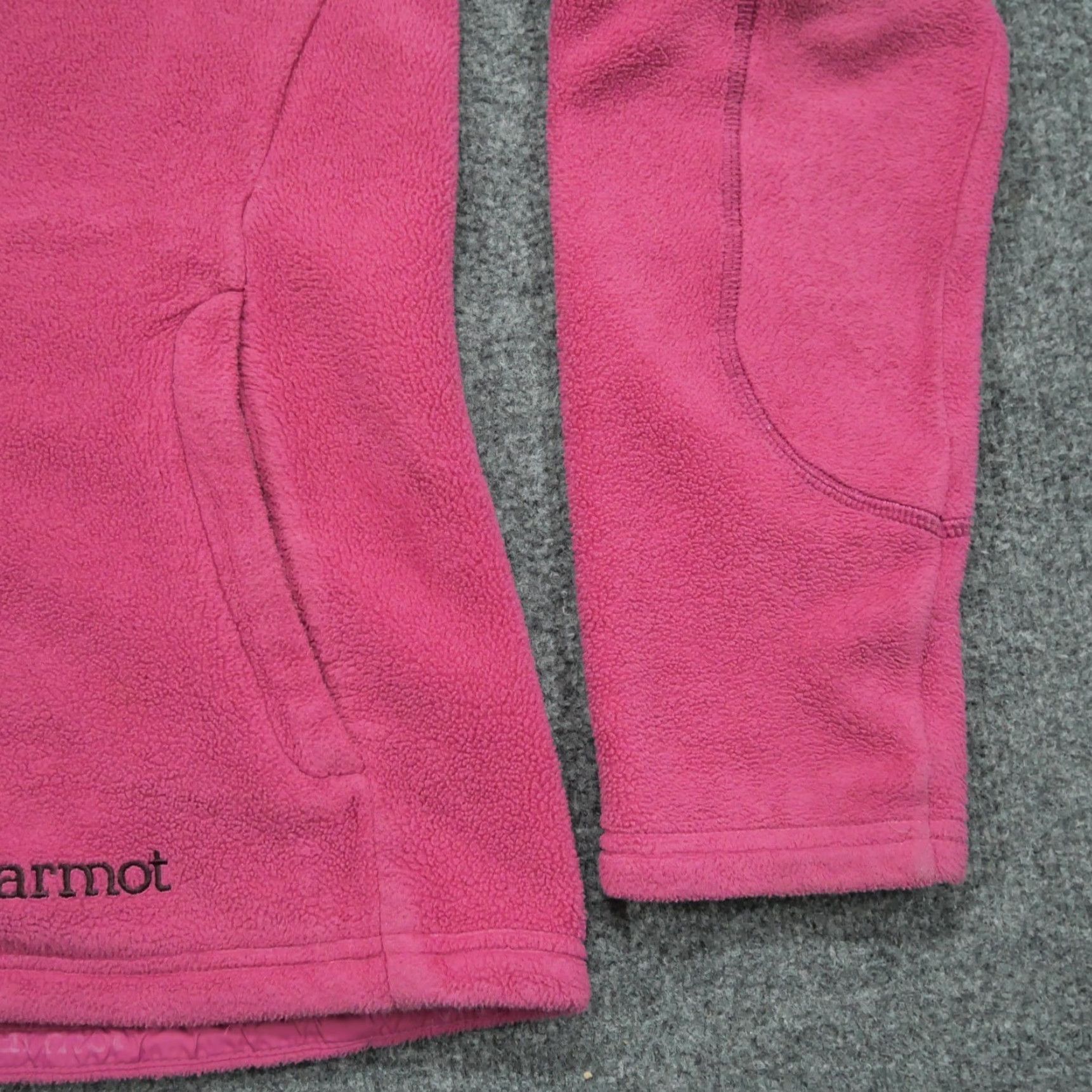 Marmot VINTAGE Marmot Jacket Womens L Pink Fleece Outdoors Y2K Size L / US 10 / IT 46 - 3 Thumbnail