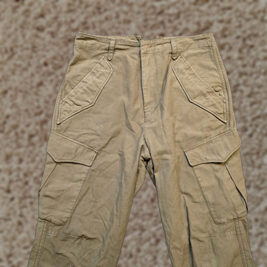 Rag & Bone Pants Womens Size 26 Green Cargo Joggers Zippers Army Military Casual