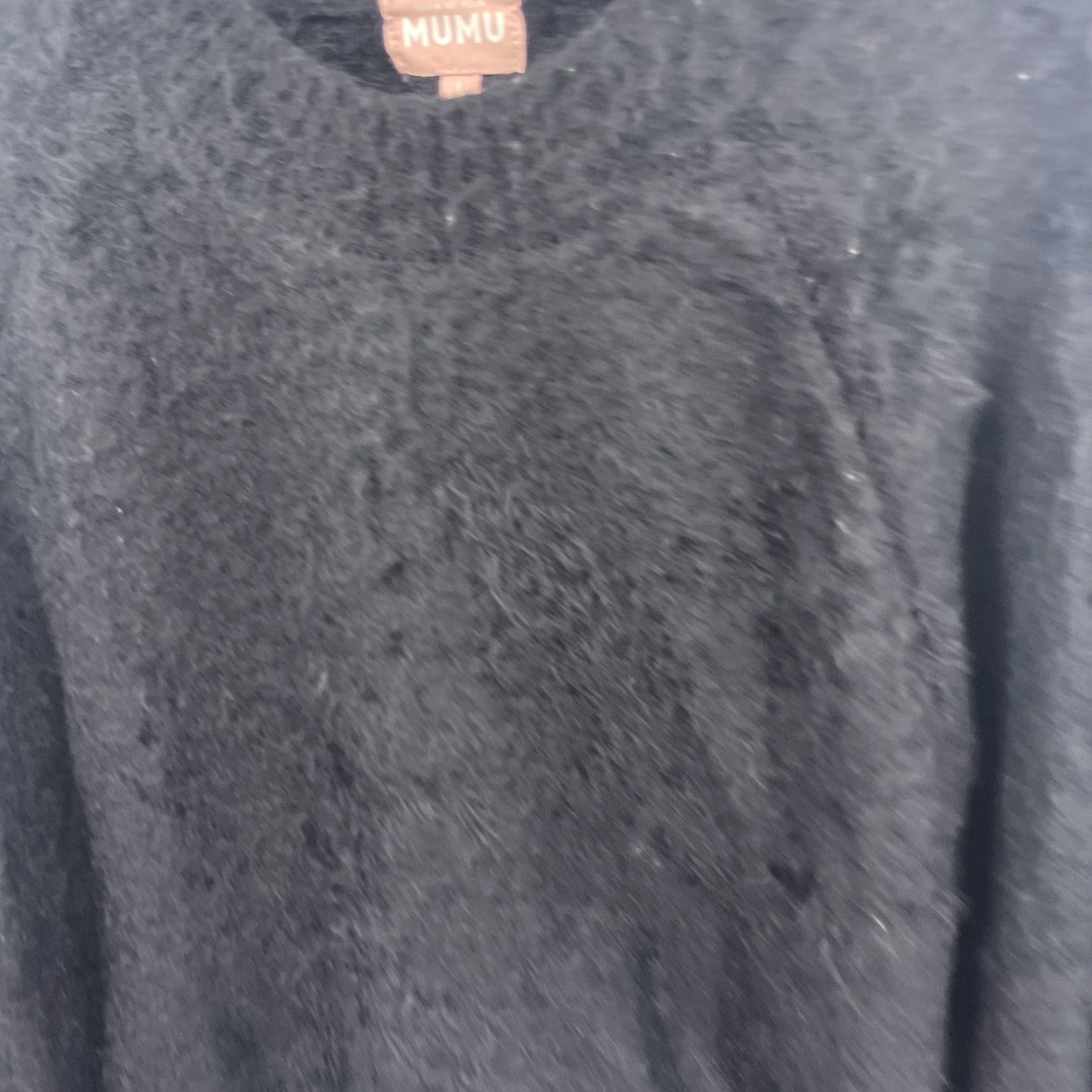 Show Me Your MuMu Show Me Your MuMu Sweater Womens L Black Soft Cozy Turtleneck Long Sleeve Classic Knit Size L / US 10 / IT 46 - 6 Thumbnail