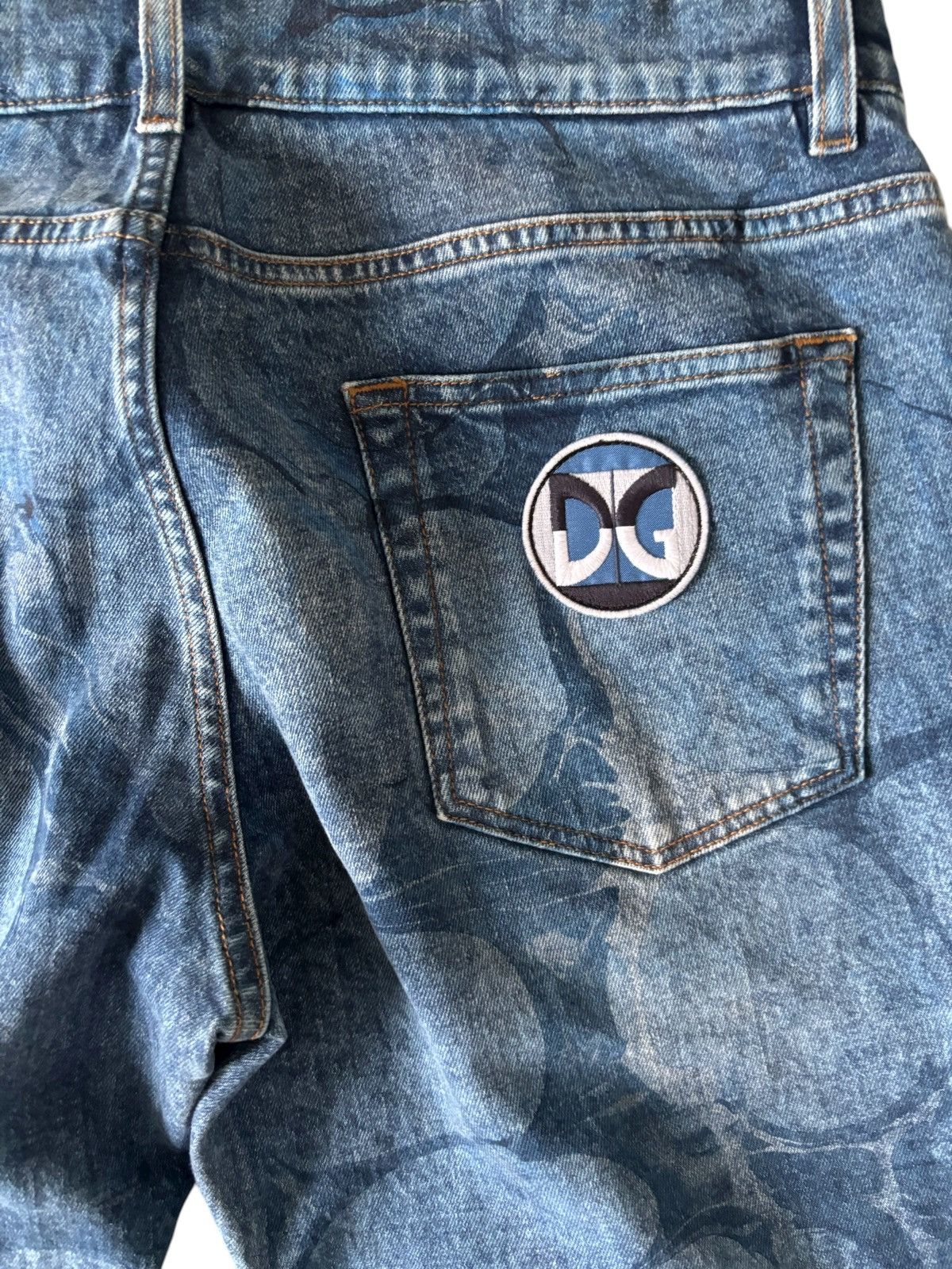 Dolce & Gabbana Dolce Gabbana DG Logo Denim jeans Size US 34 / EU 50 - 3 Thumbnail