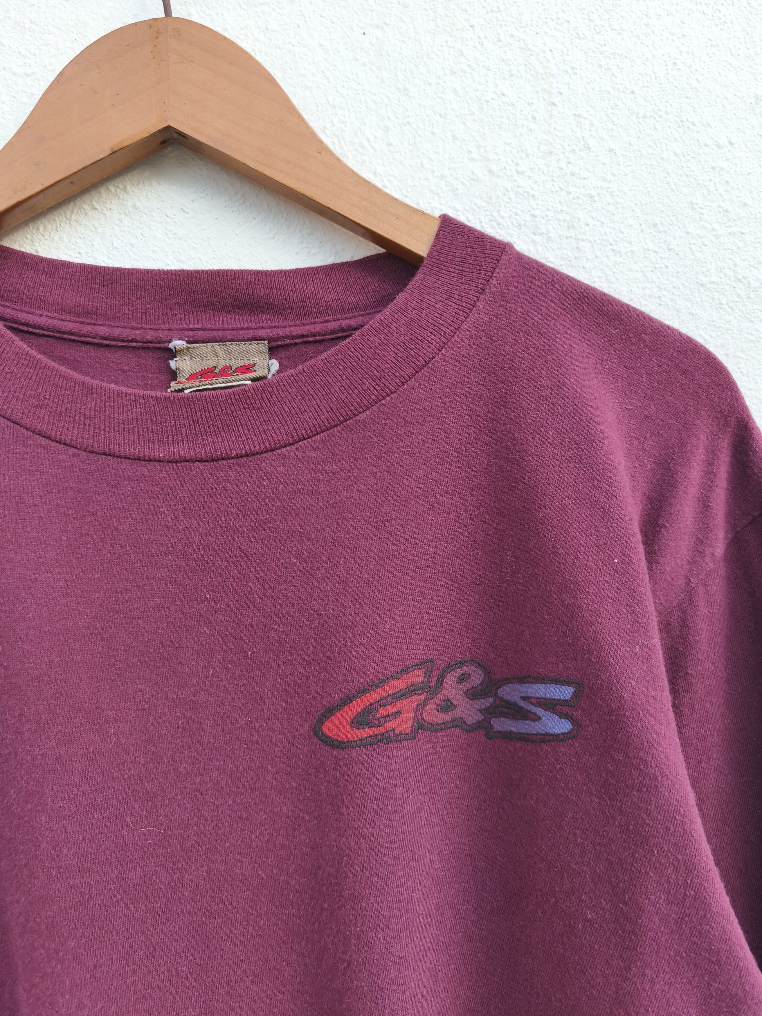 Gordon Rush 🔥 Vtg 90s Gordon And Smith t shirt long sleeve streetwear Size US M / EU 48-50 / 2 - 4 Thumbnail