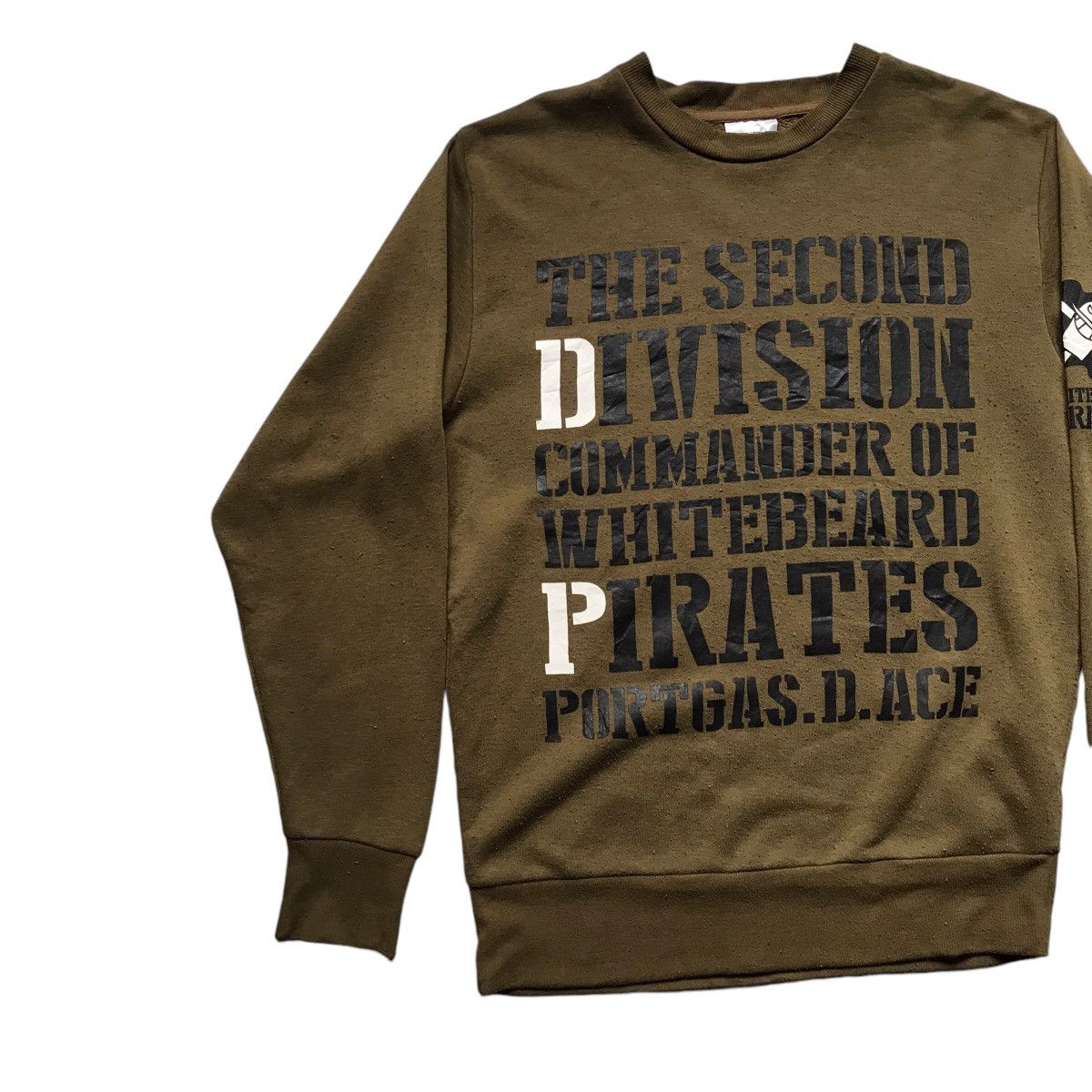 Japanese Brand × Nintendo × One Piece ONE PIECE THE SECOND DIVISION COMMANDER OF PIRATES CREWNECK Size US M / EU 48-50 / 2 - 3 Thumbnail
