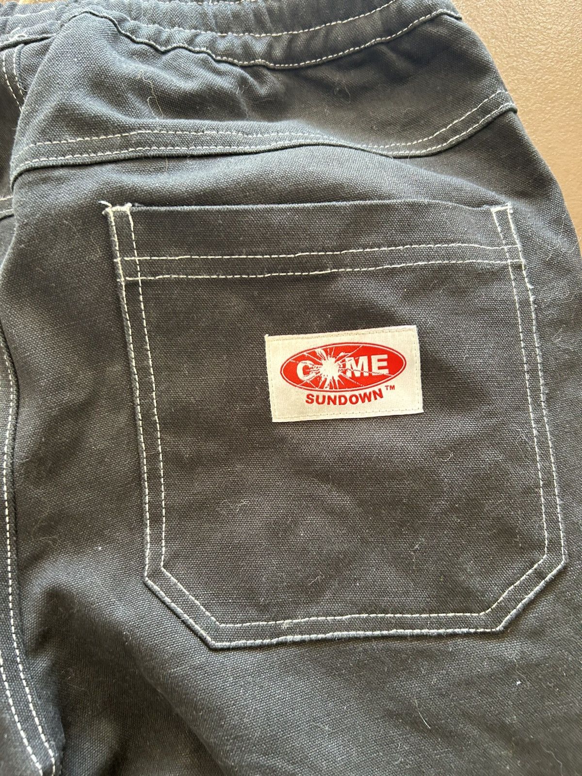 Other Come Sundown Black Denim Skate Style Baggy pants Like New Size US 34 / EU 50 - 3 Thumbnail