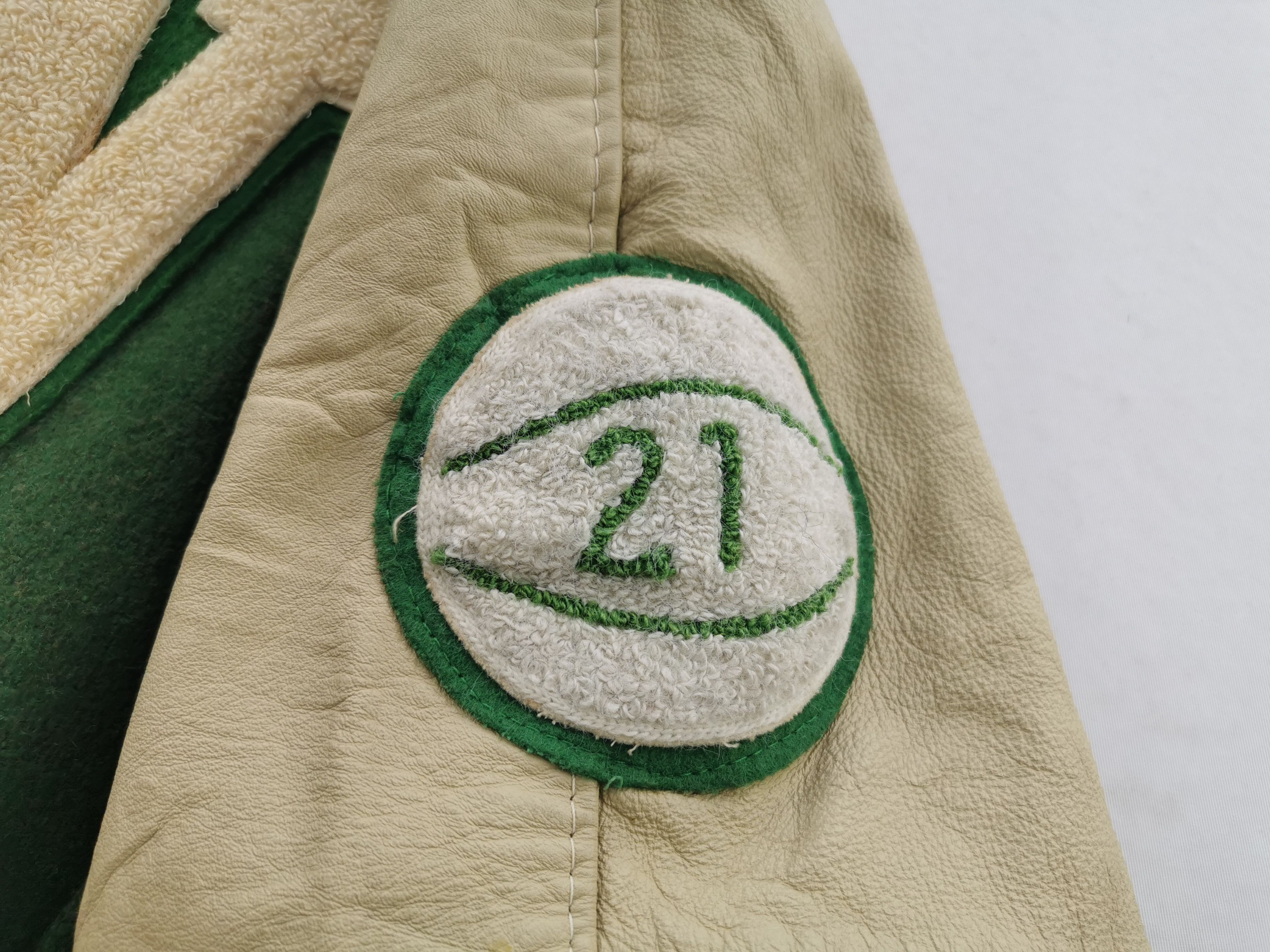 Holloway × Vintage Vintage 80's Holloway Basketball Track 21 Varsity Jacket Size US XL / EU 56 / 4 - 5 Thumbnail