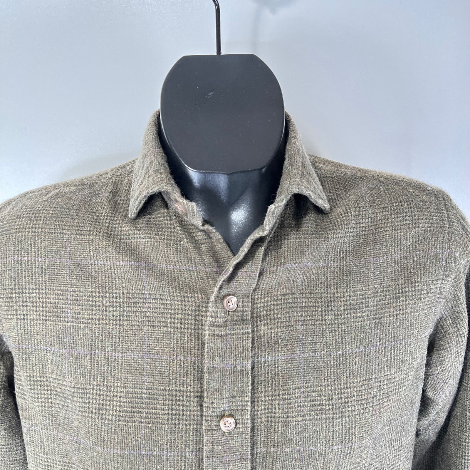 Polo Ralph Lauren Polo Ralph Lauren Italian Fabric Brushed Flannel Shirt Size US S / EU 44-46 / 1 - 2 Thumbnail