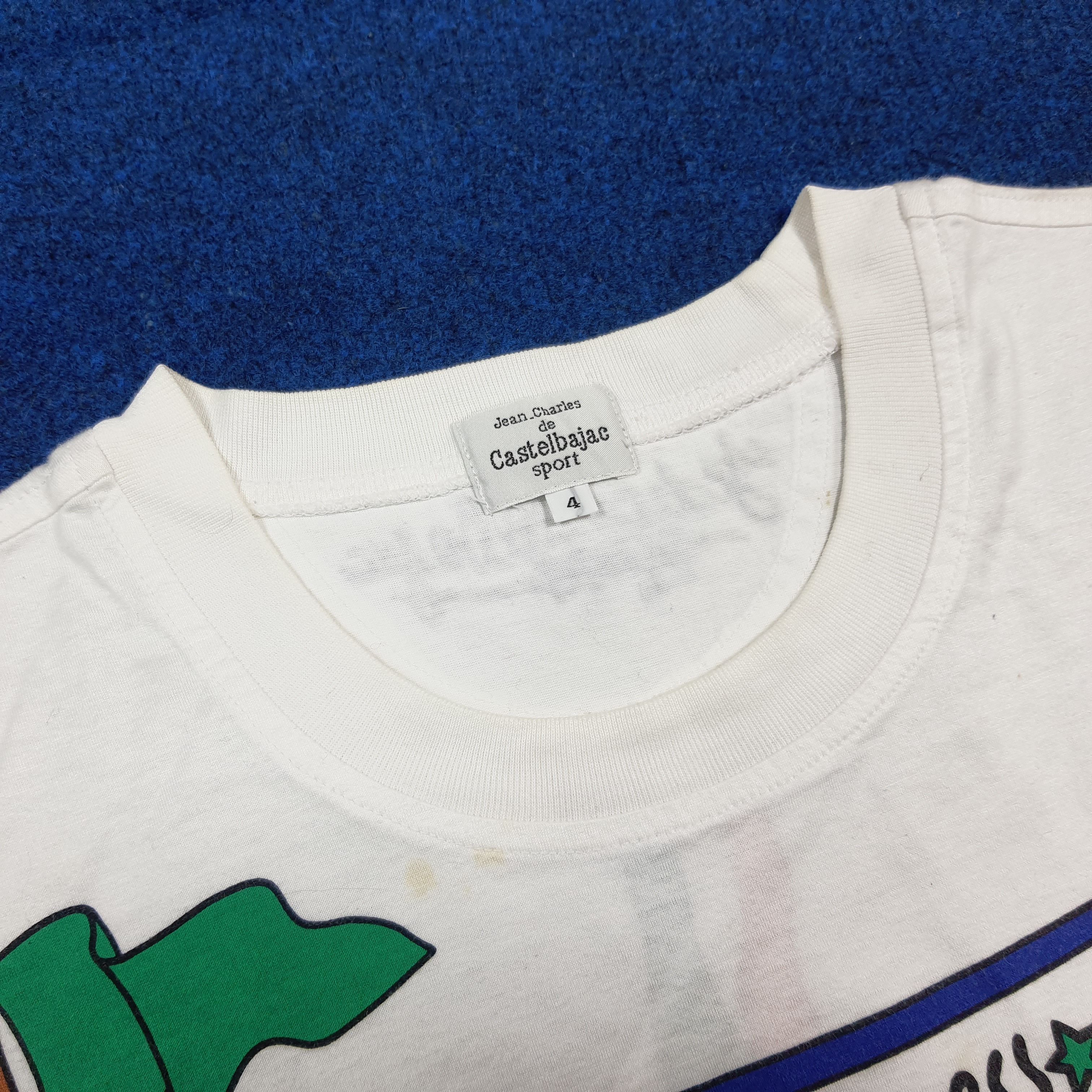 Jean Charles De Castelbajac Vintage 90s Castelbajac Sport Circus T-Shirt C294N6 Size US L / EU 52-54 / 3 - 6 Thumbnail