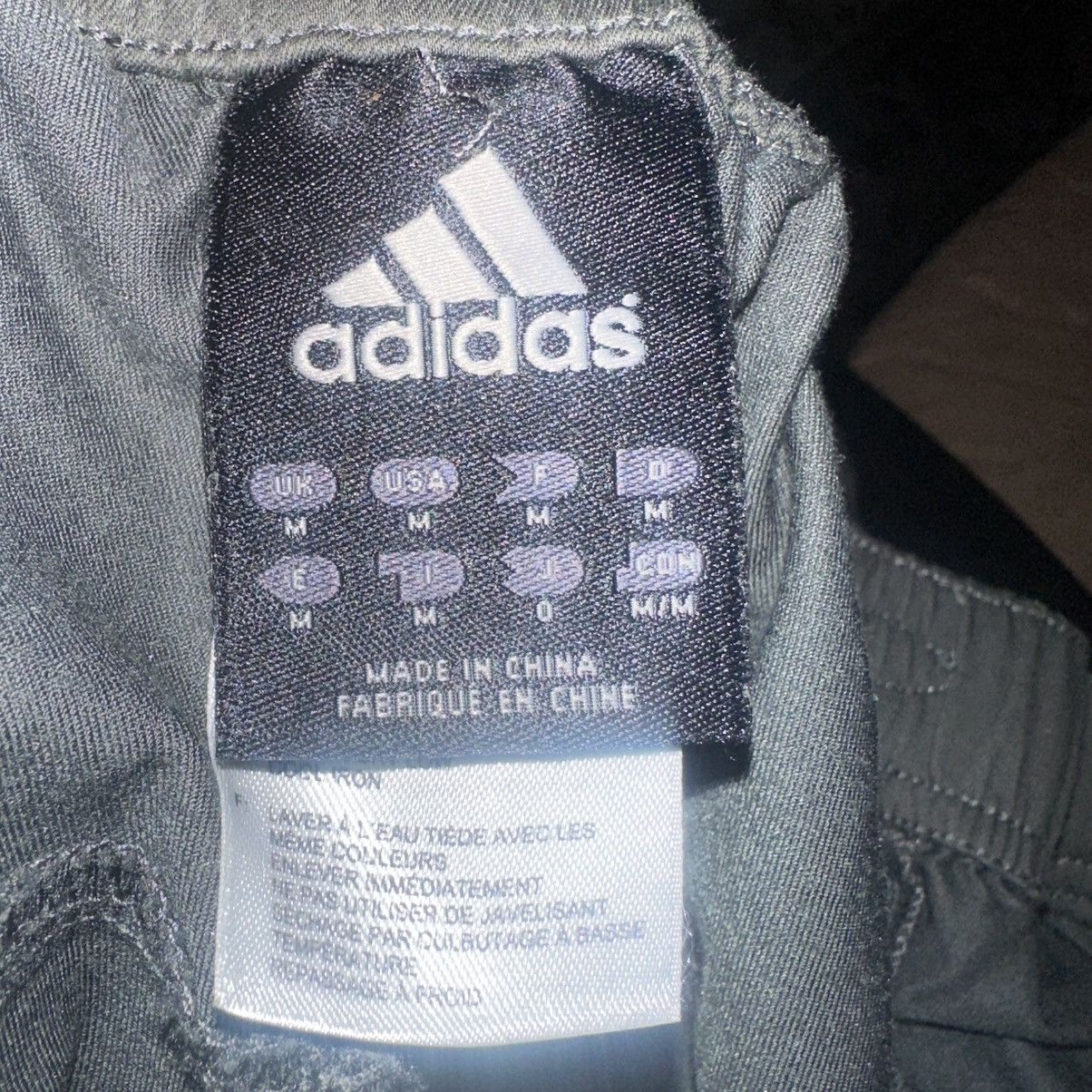 Adidas × Vintage Vintage adidas Cargo Tactical Utility Tech Pants Gray Size US 31 - 10 Thumbnail