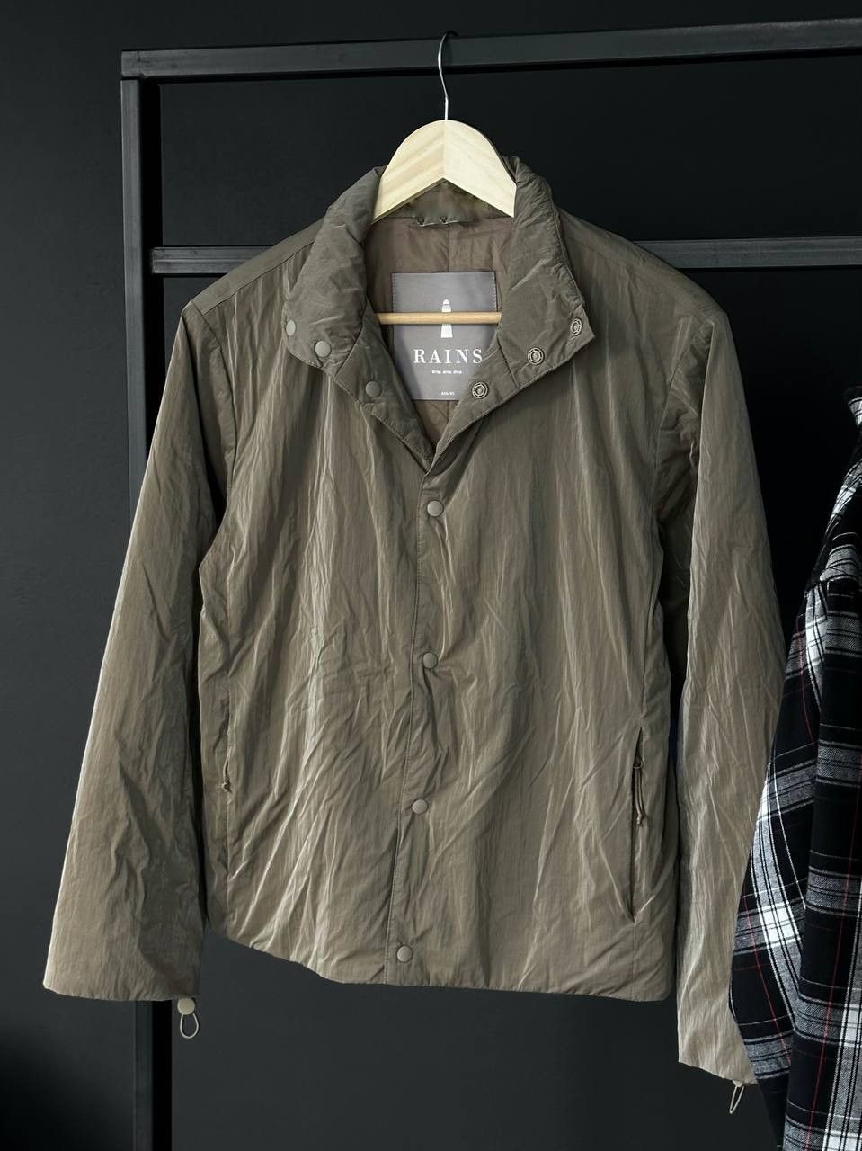 Rains Shine Nylon Brown Jacket