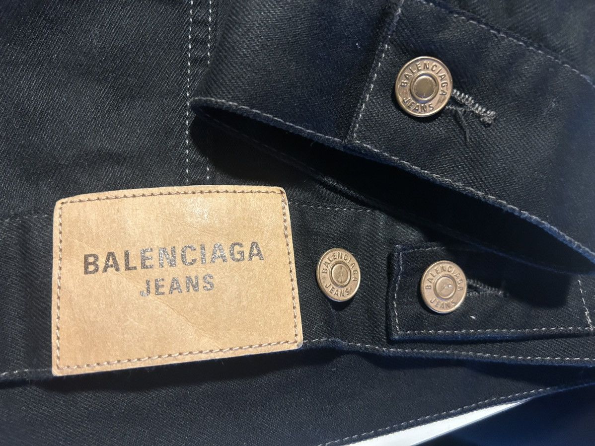 Balenciaga Balenciaga Hooded Denim Jacket Size US L / EU 52-54 / 3 - 5 Thumbnail