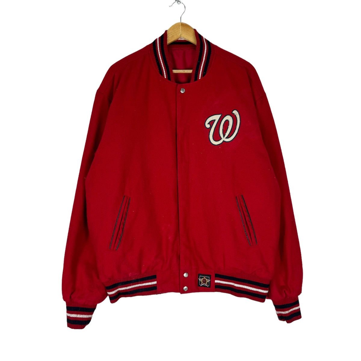 Jeff Hamilton × MLB ❄️WASHINGTON NATIONALS JH DESIGN MLB REVERSIBLE JACKET Size US XXL / EU 58 / 5 - 7 Thumbnail
