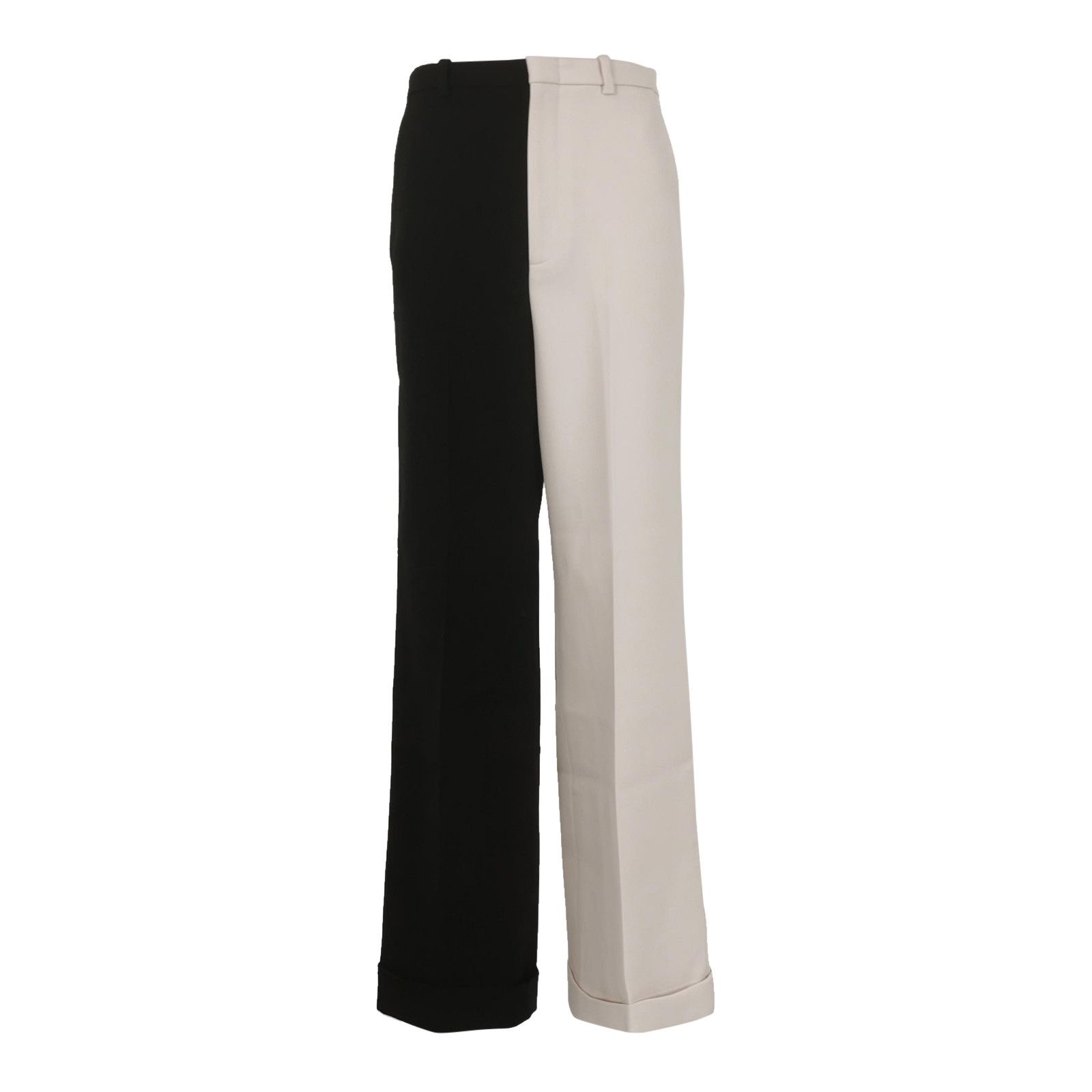 Gucci Gucci Color-block Wool Trousers Size 36 Size 25" / US 0 / IT 36 - 1 Thumbnail