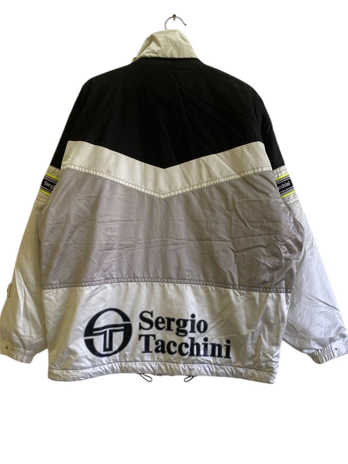 Sergio Tacchini VINTAGE 90S SERGIO TACCHINI WINDBREAKERS Size US XL / EU 56 / 4 - 2 Thumbnail