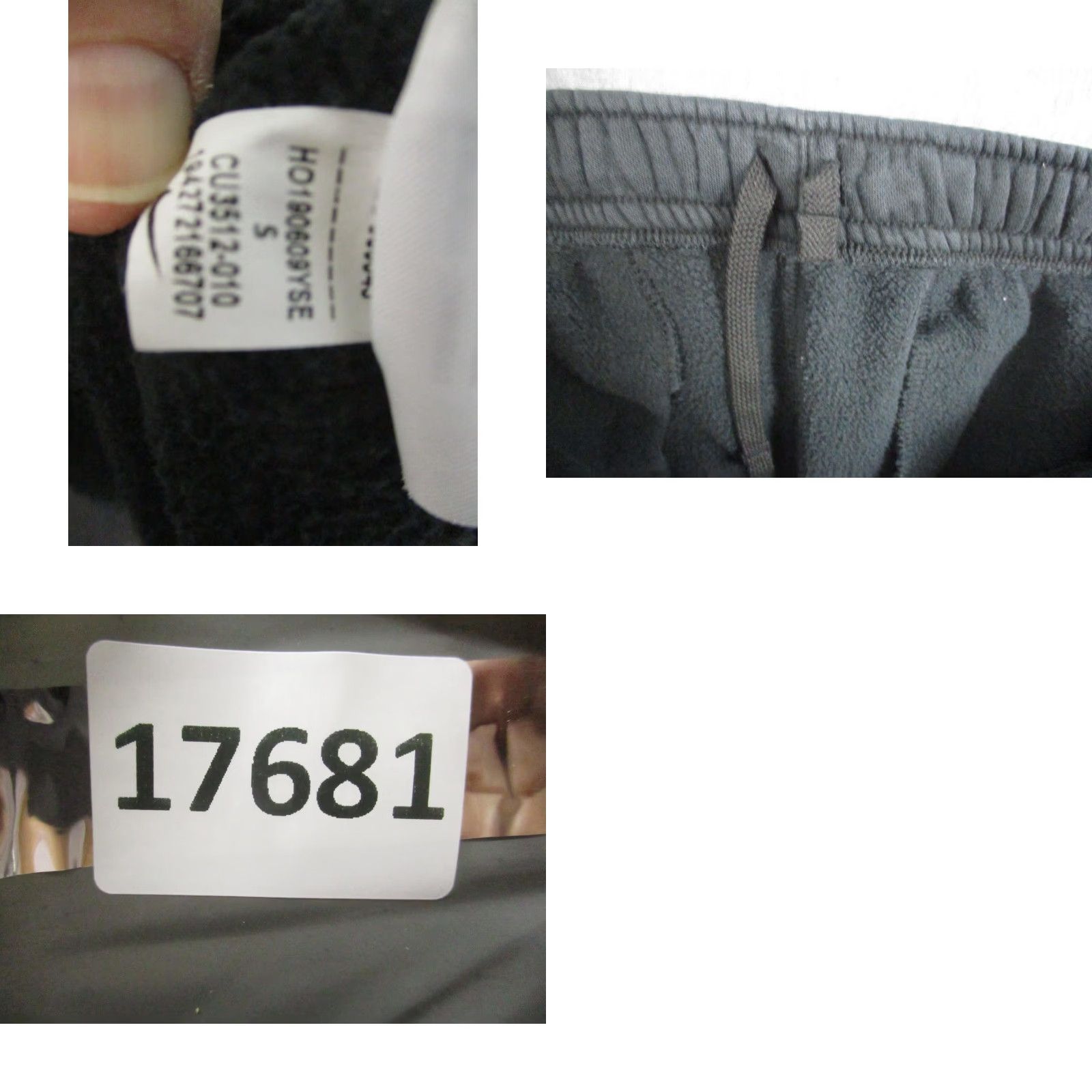 Nike Nike Pants Mens S Black Cargo Joggers Swoosh Graphic Tech Fleece CU3512-010 Size US 29 - 9 Thumbnail