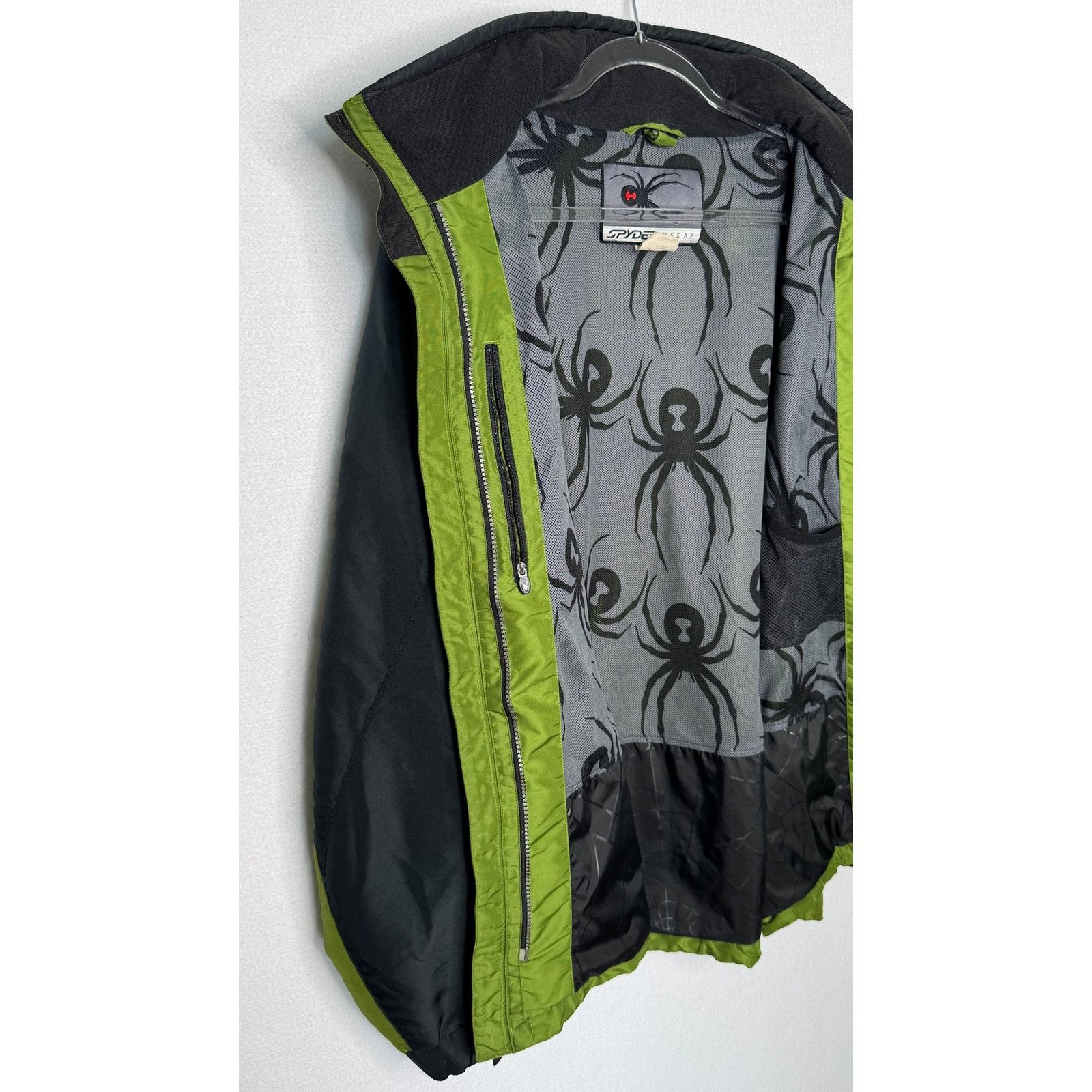 Spyder 2000s Spyder XSCAP Green Black Ski Jacket Men’s Large Size US L / EU 52-54 / 3 - 6 Thumbnail