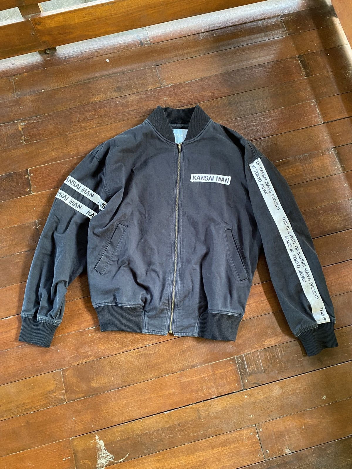 Kansai Yamamoto 🇯🇵90s Kansai Man Project Bomber Jacket Size US L / EU 52-54 / 3 - 1 Thumbnail