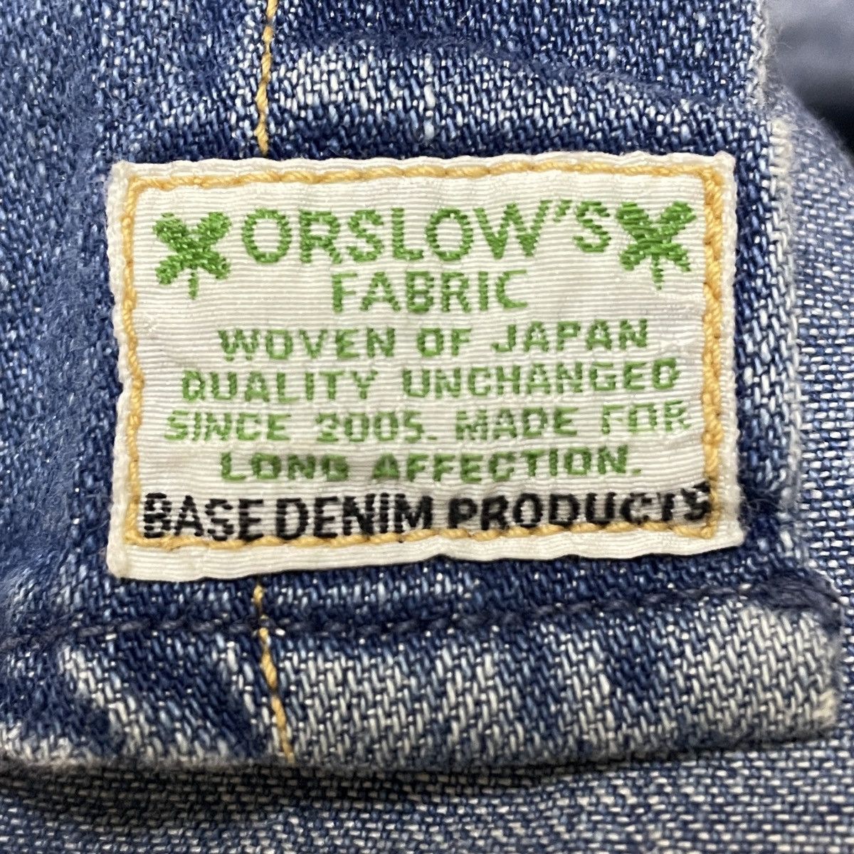 Japanese Brand Very Rare Vintage Japanese Brand Orslow Chambray Shirt 2000s Size US M / EU 48-50 / 2 - 7 Thumbnail
