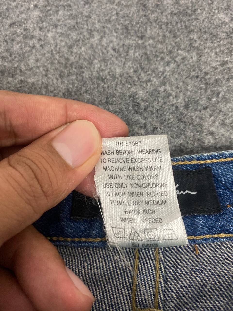 Sean John vintage 90s sean john baggy denim embroided logo Size US 34 / EU 50 - 12 Thumbnail