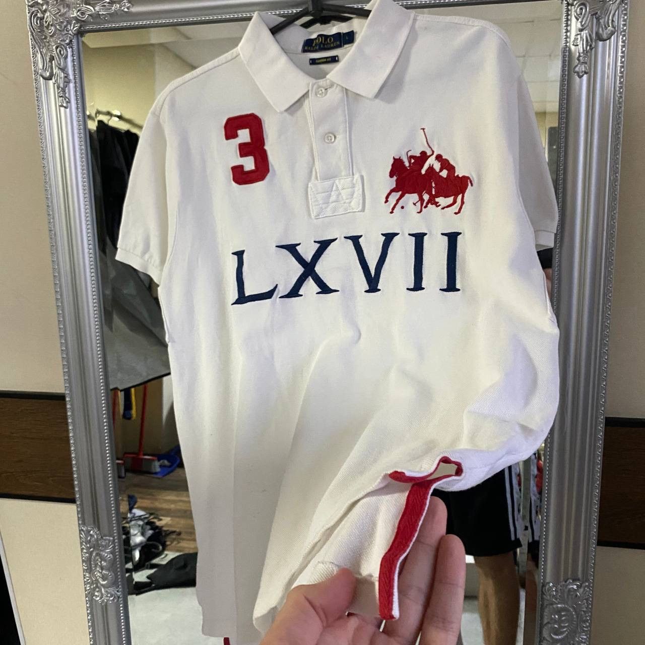 Polo Ralph Lauren Polo Ralph Lauren polo 3 Chief Keef big logo Size US L / EU 52-54 / 3 - 4 Thumbnail
