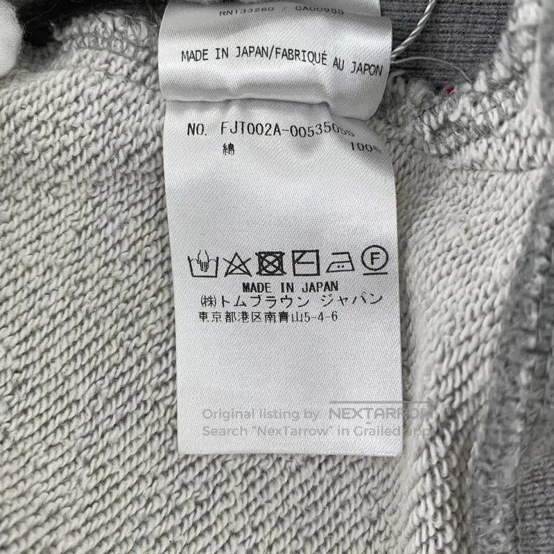 Thom Browne Thom Browne Gray Cotton Sweatshirt for Women . Size M / US 6-8 / IT 42-44 - 8 Thumbnail