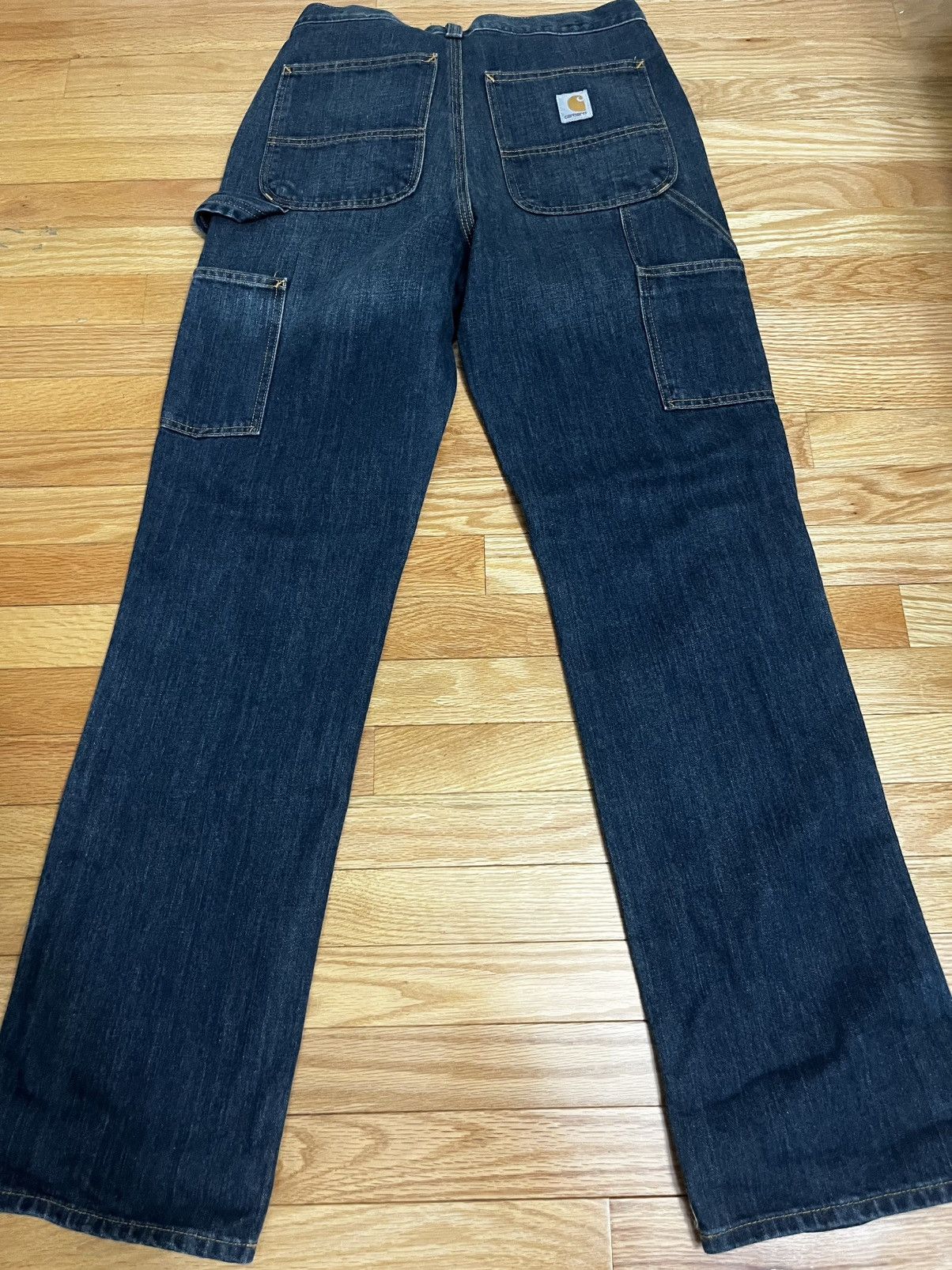 Carhartt × Vintage Carhartt Double Knee Denim Size US 31 - 2 Thumbnail