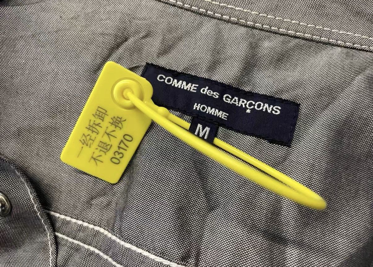 Comme des Garcons Homme COMME des GARÇONS HOMME CdG Color Block Zip Pocket Shirt J31 Size US M / EU 48-50 / 2 - 6 Thumbnail